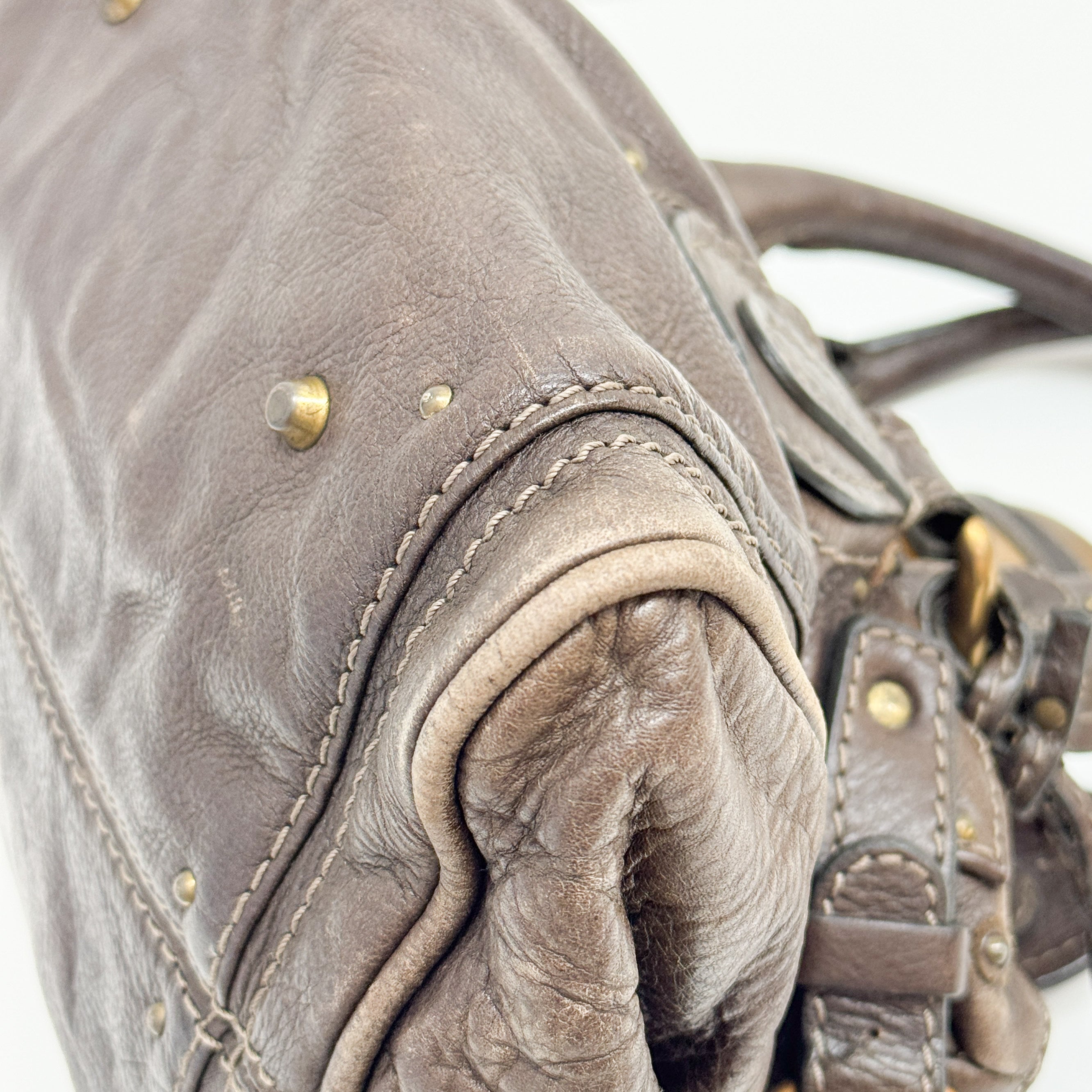 Paddington Brown Leather Shoulder Bag