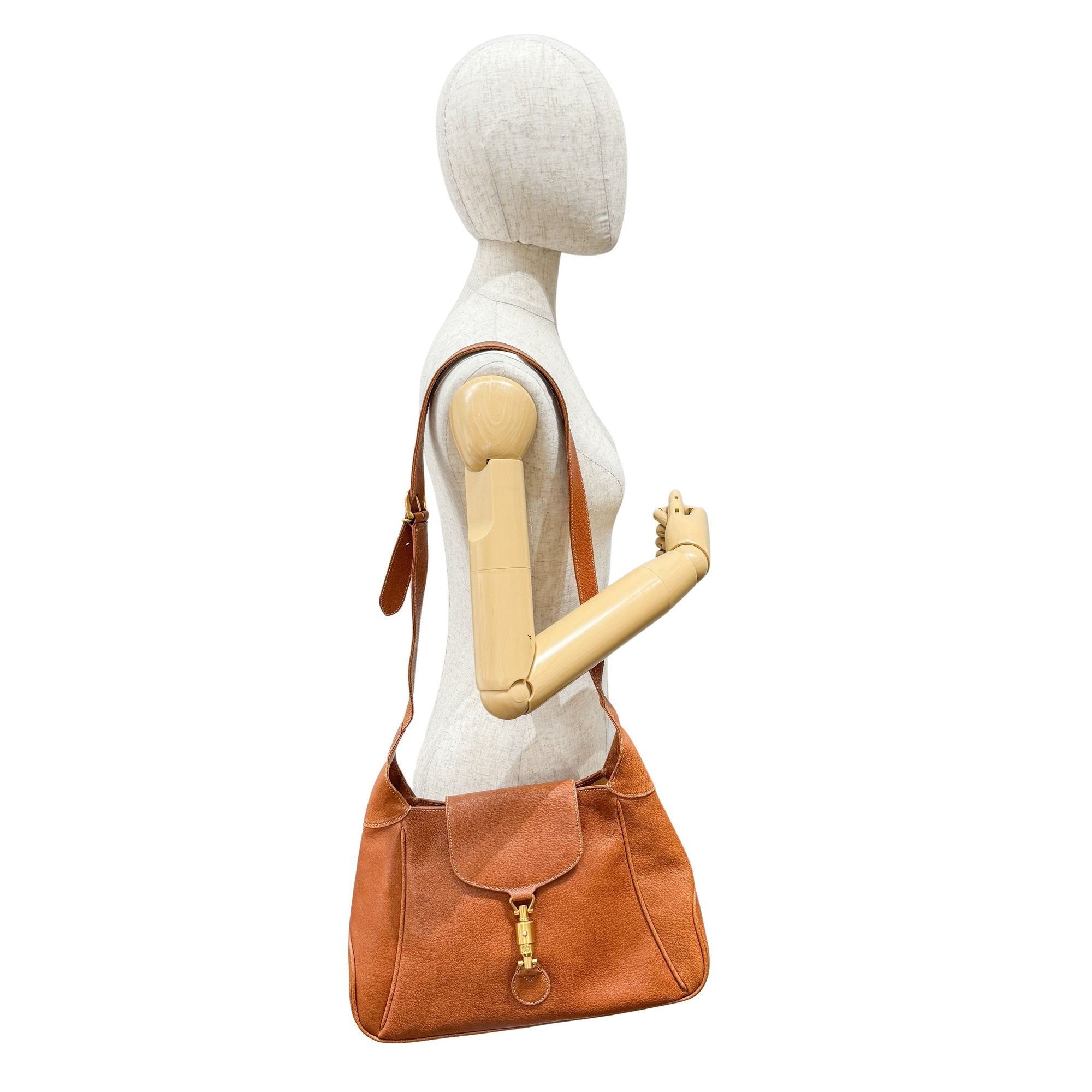 Jackie Brown Leather Shoulder Bag