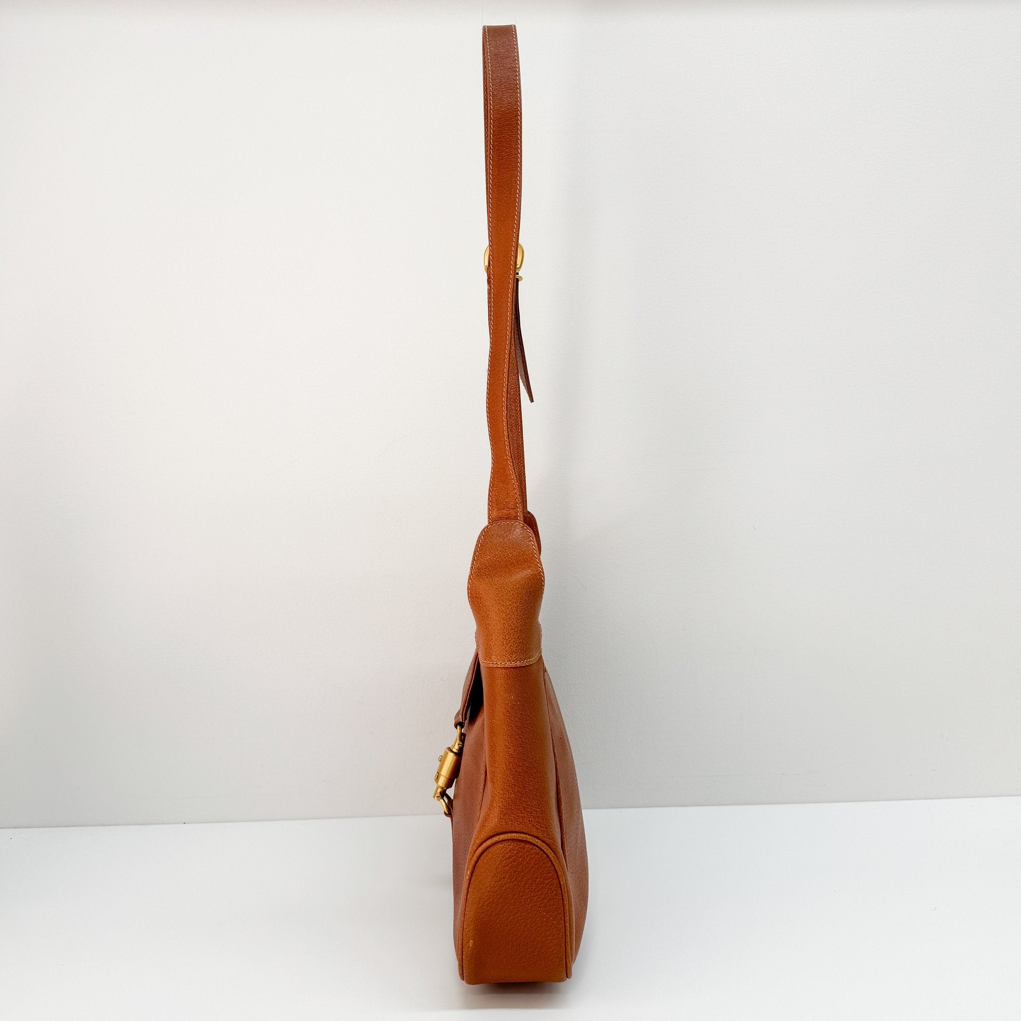 Jackie Brown Leather Shoulder Bag