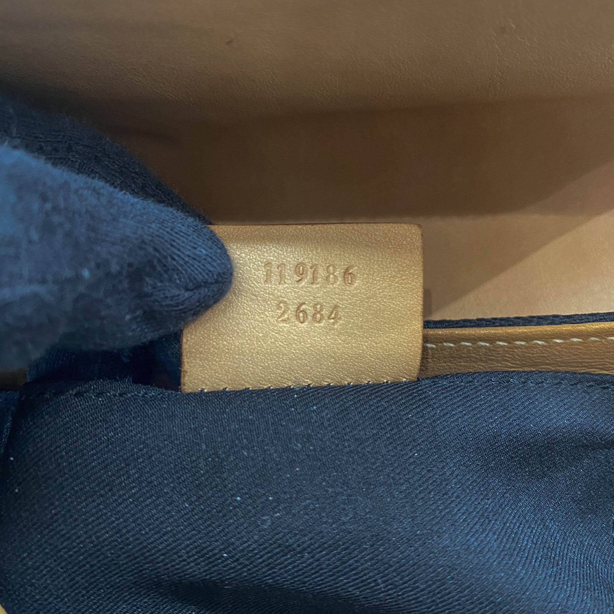 GG Horsebit Black Canvas Chain Shoulder Bag