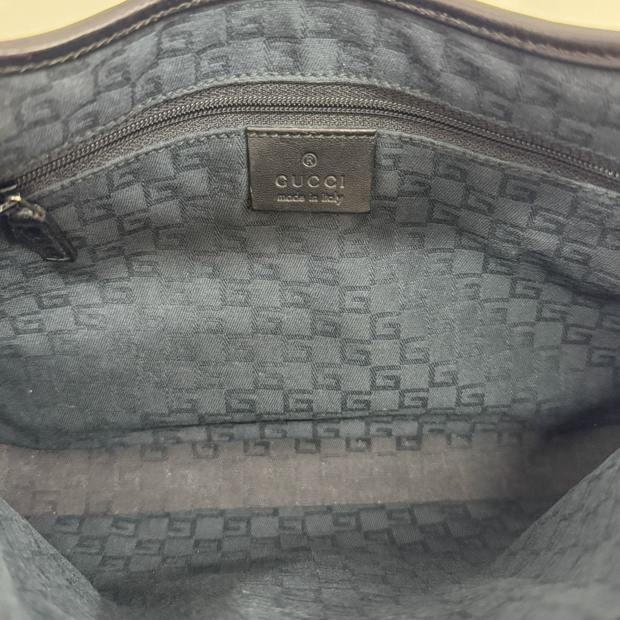 Jackie Black Suede Shoulder Bag