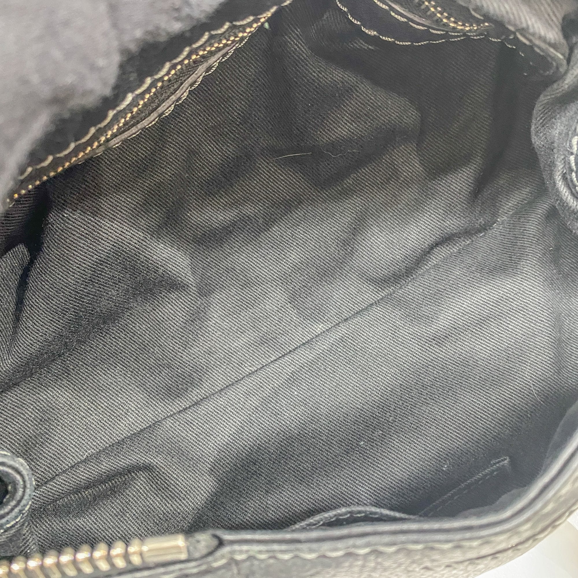Paddington Black Leather Shoulder Bag
