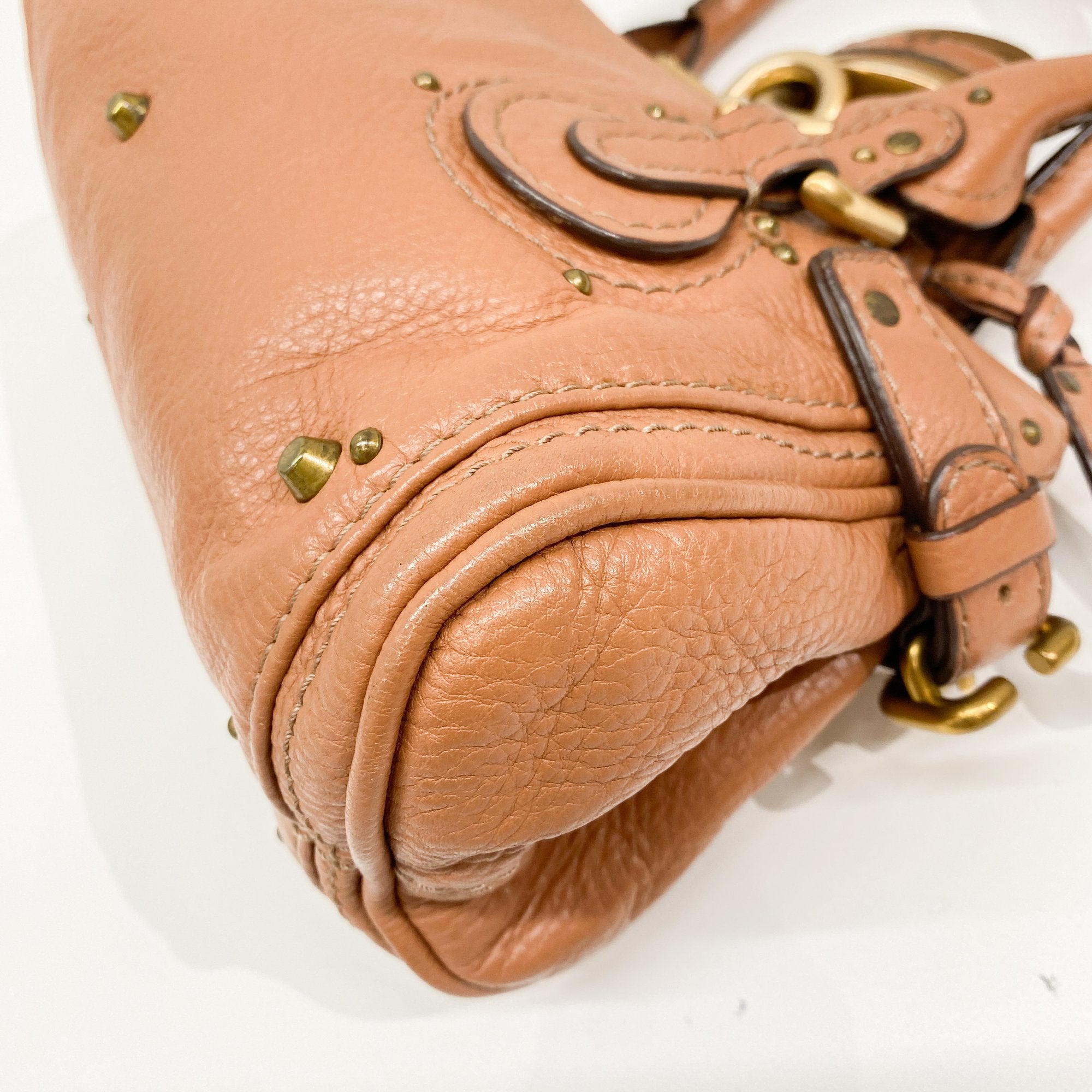 Paddington Mini Brown Leather Shoulder Bag