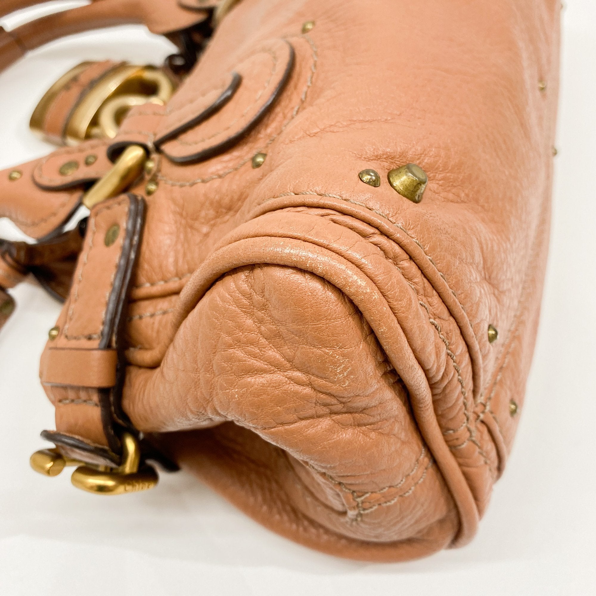 Paddington Mini Brown Leather Shoulder Bag