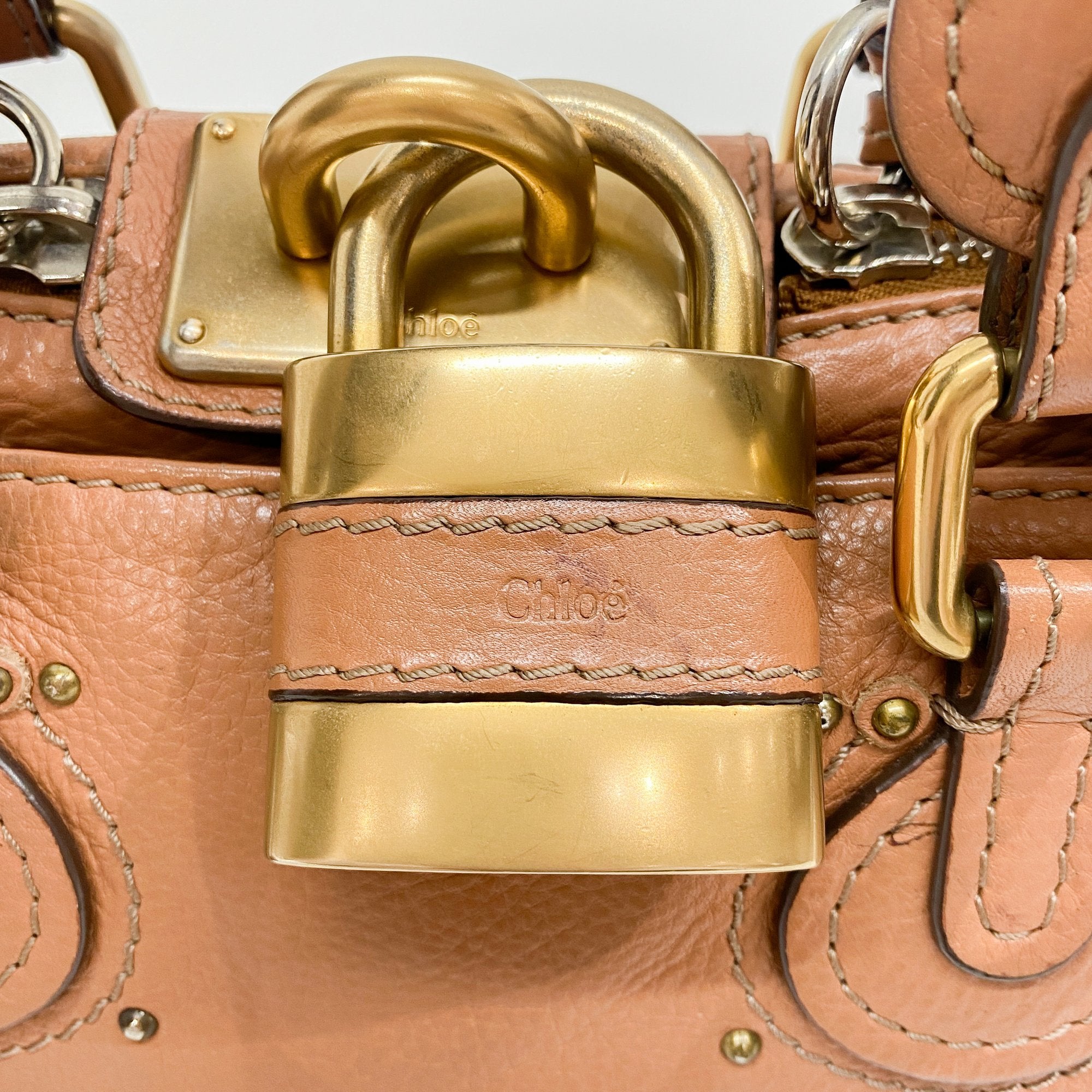 Paddington Mini Brown Leather Shoulder Bag