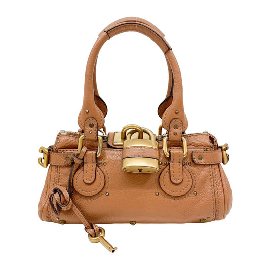Paddington Mini Brown Leather Shoulder Bag