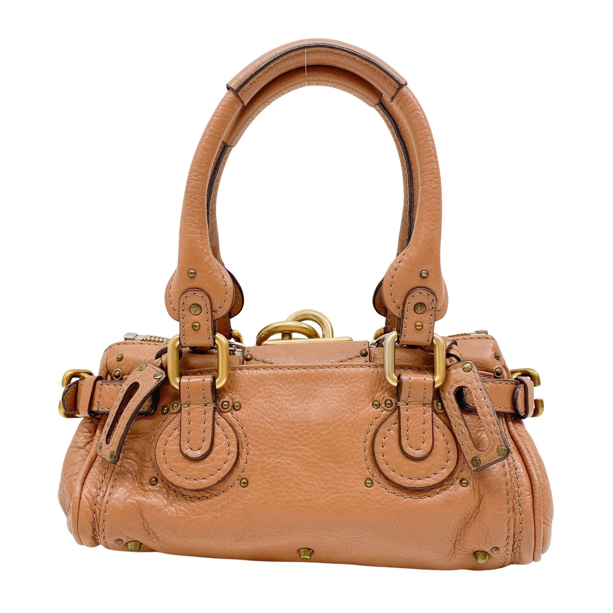 Paddington Mini Brown Leather Shoulder Bag