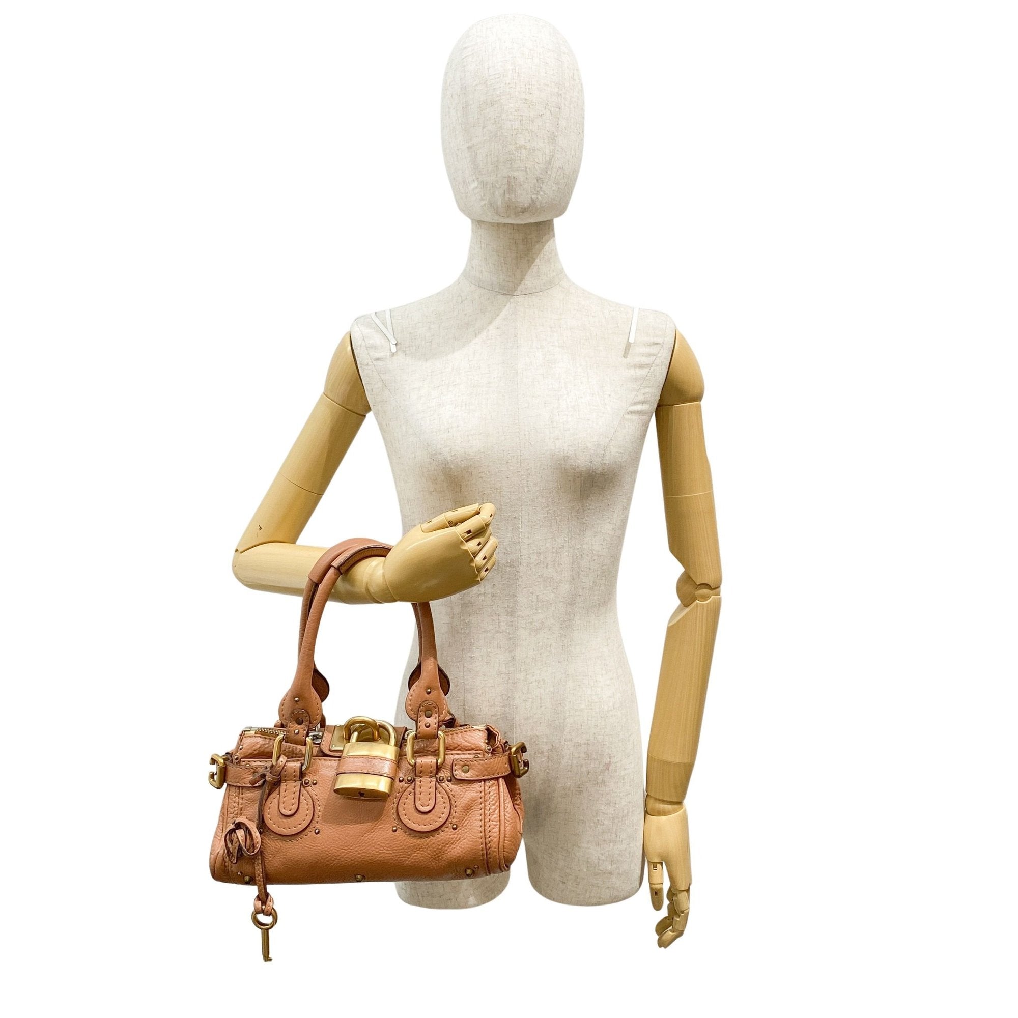 Paddington Mini Brown Leather Shoulder Bag