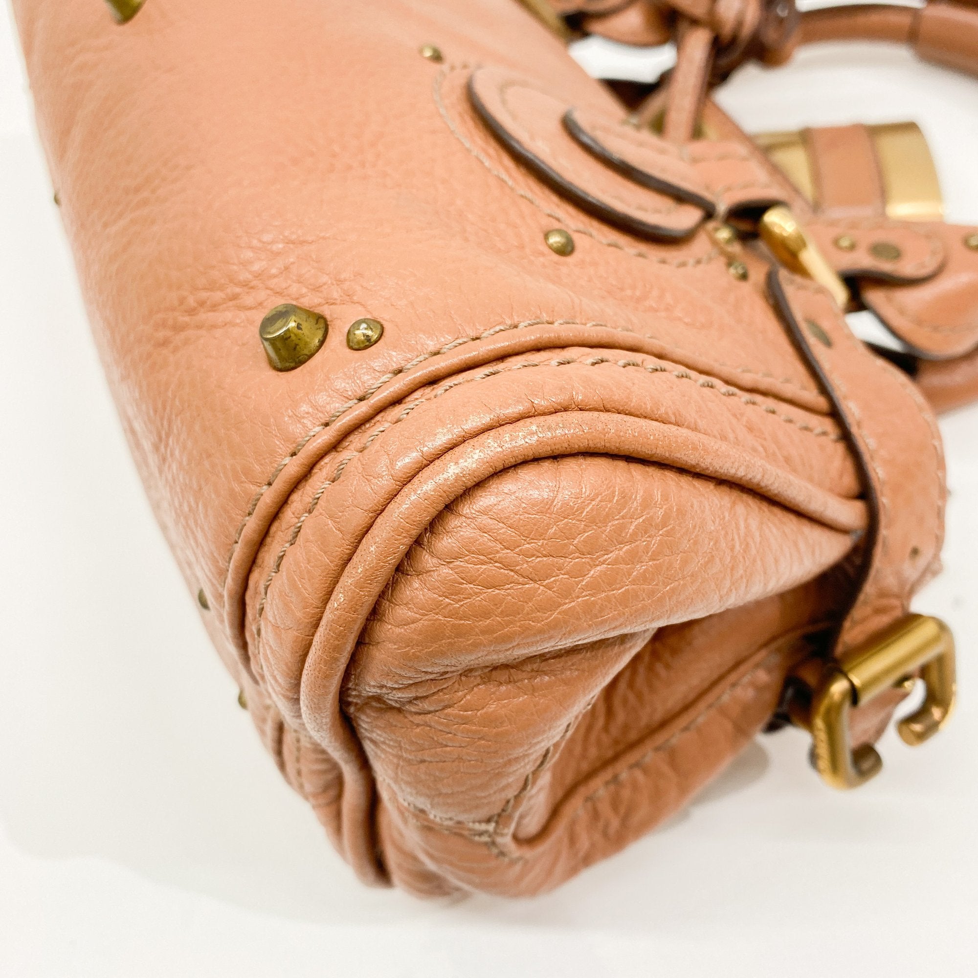 Paddington Mini Brown Leather Shoulder Bag