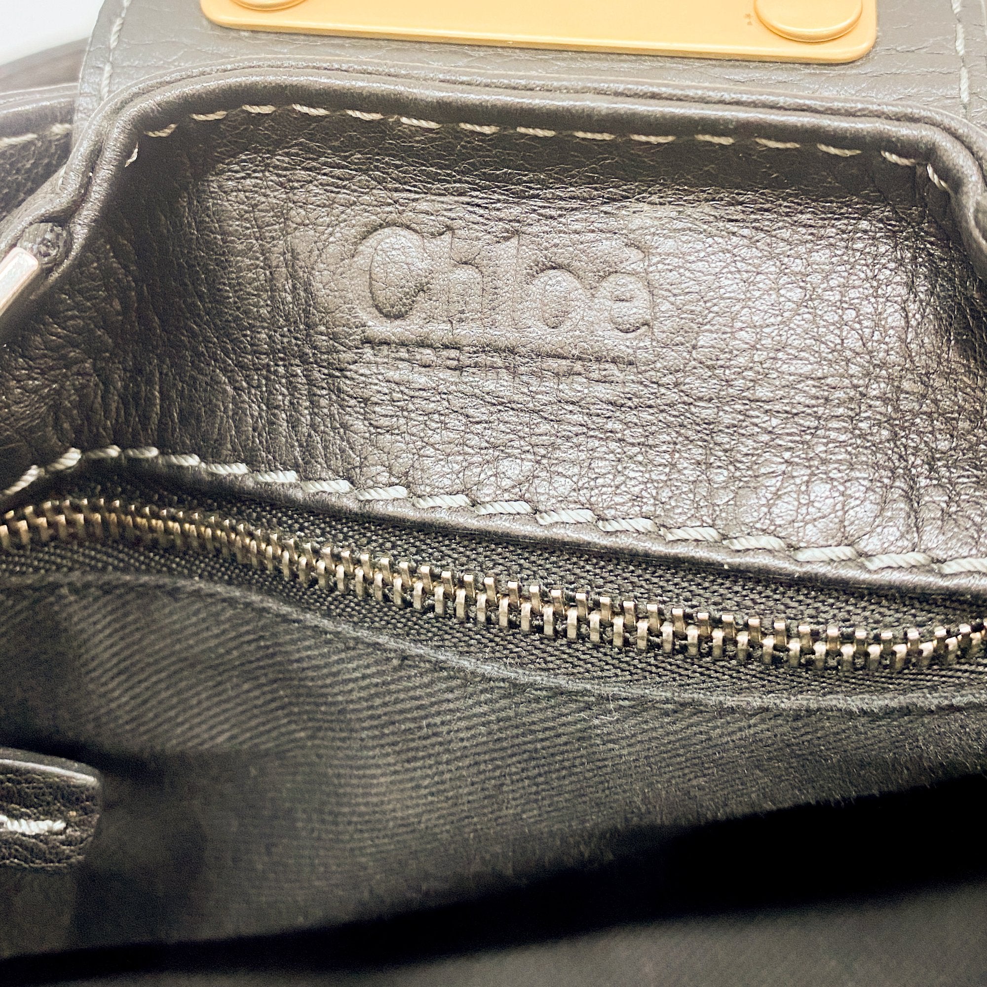 Paddington Black Leather Shoulder Bag