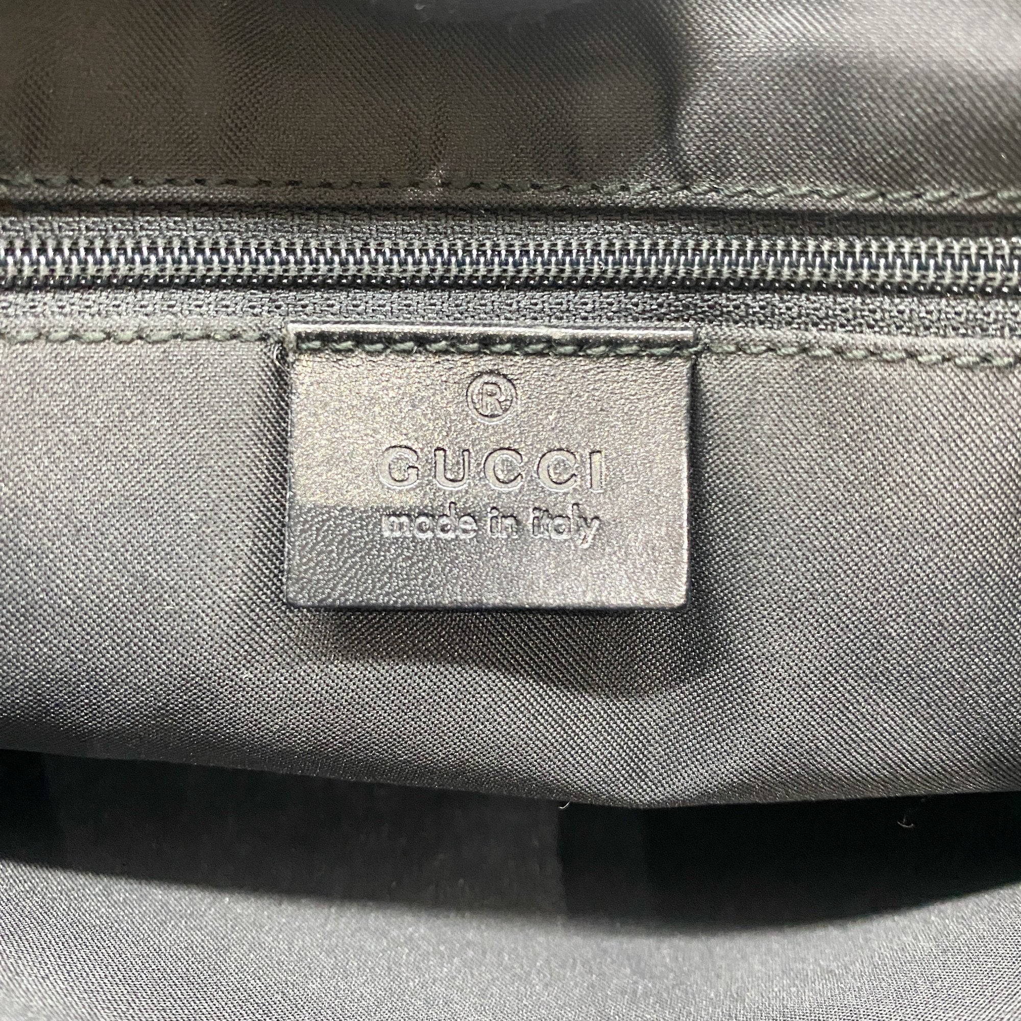 Jackie Black GG Canvas Leather Shoulder Bag