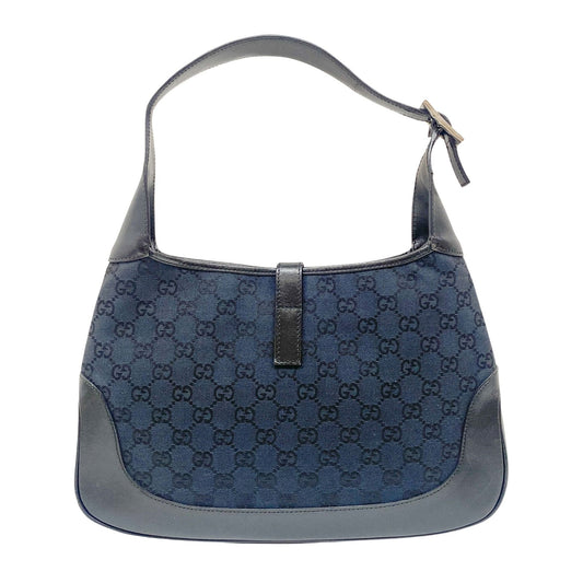 Jackie Black GG Canvas Leather Shoulder Bag