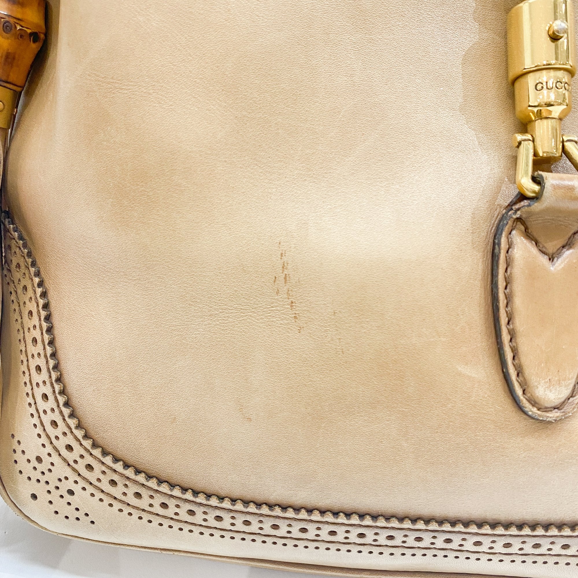 New Jackie Brown Leather Two Way Bag