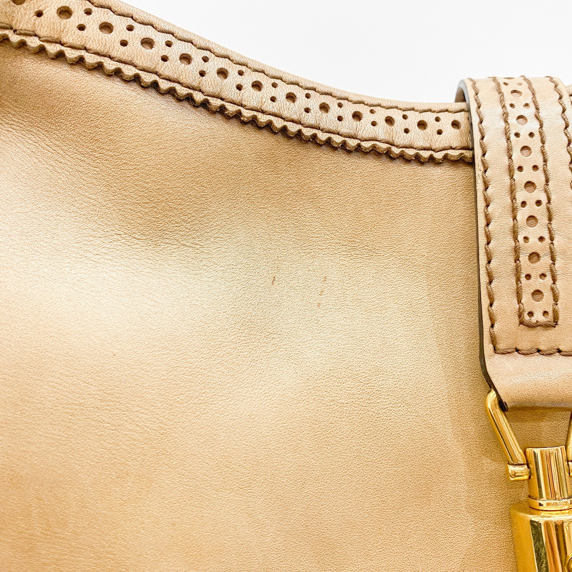 New Jackie Brown Leather Two Way Bag