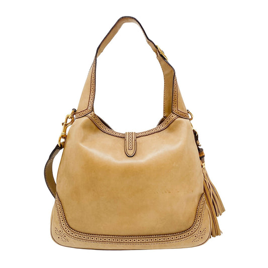 New Jackie Brown Leather Two Way Bag