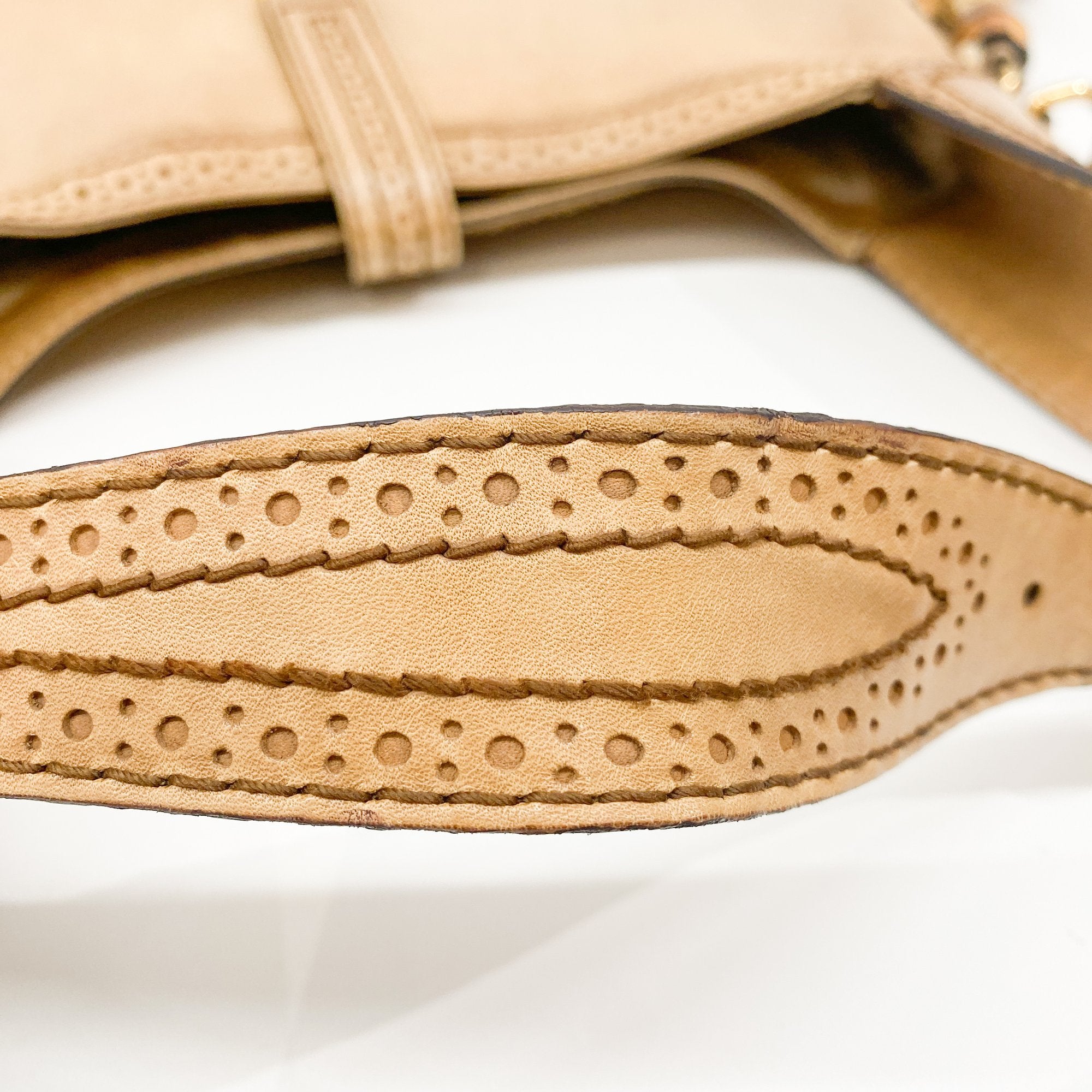 New Jackie Brown Leather Two Way Bag