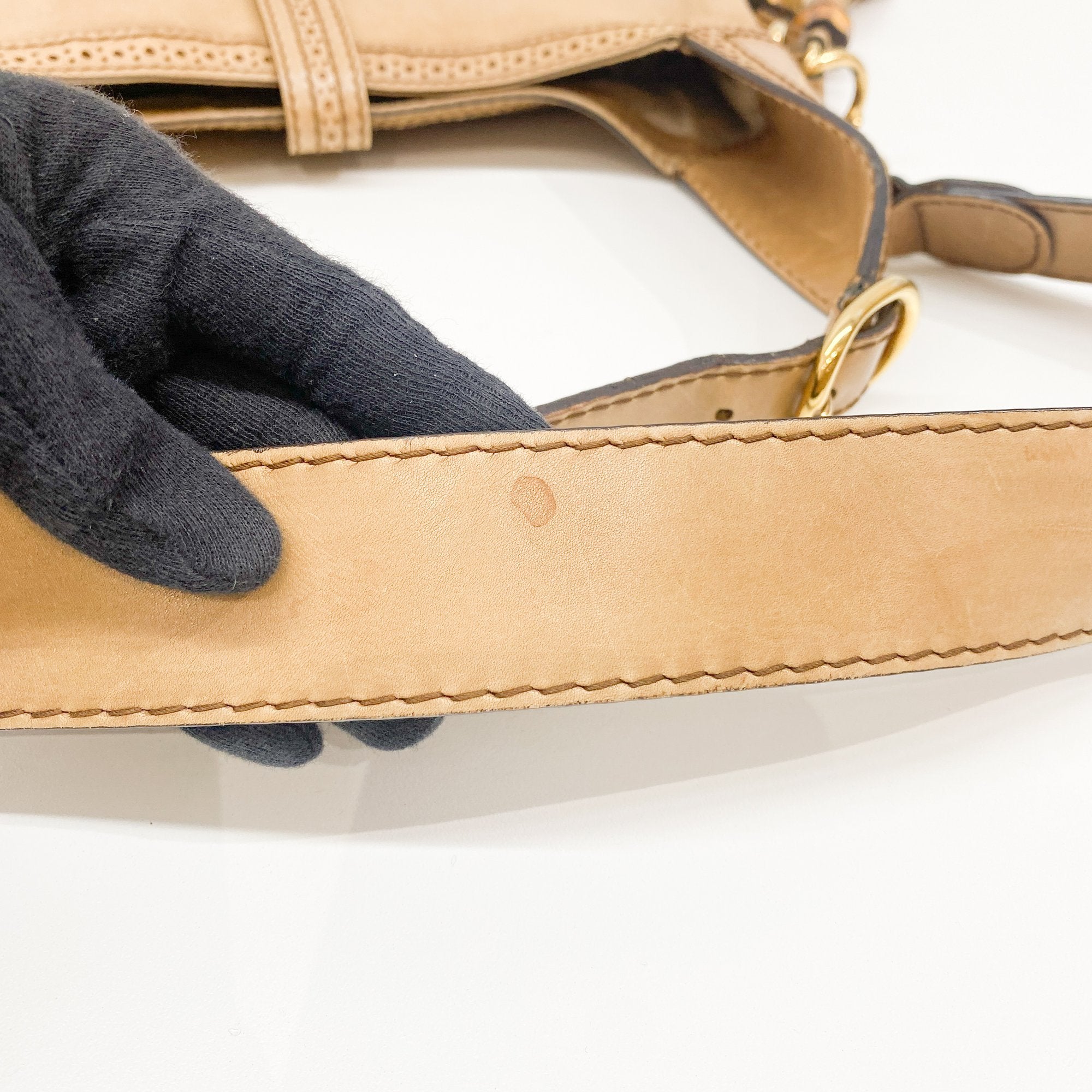 New Jackie Brown Leather Two Way Bag