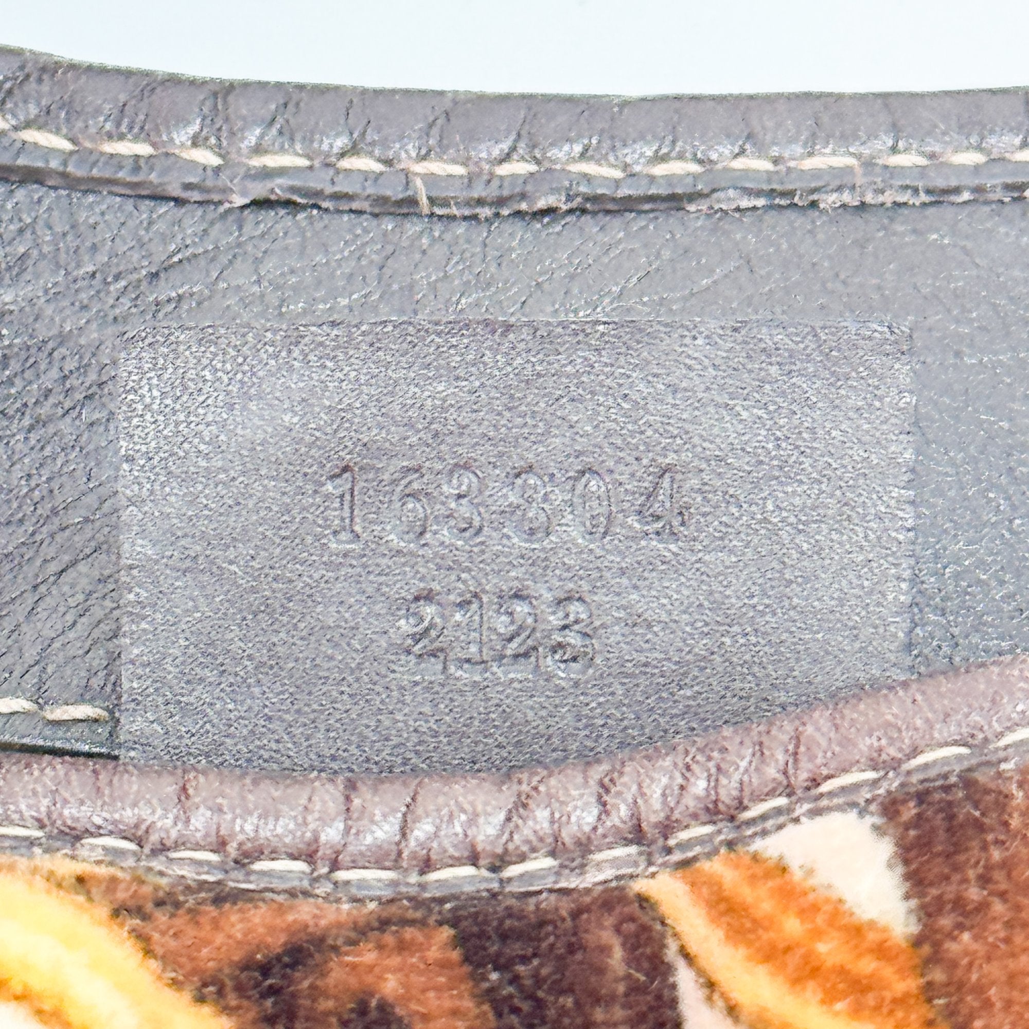 Horsebit Brown Wool Shoulder Bag