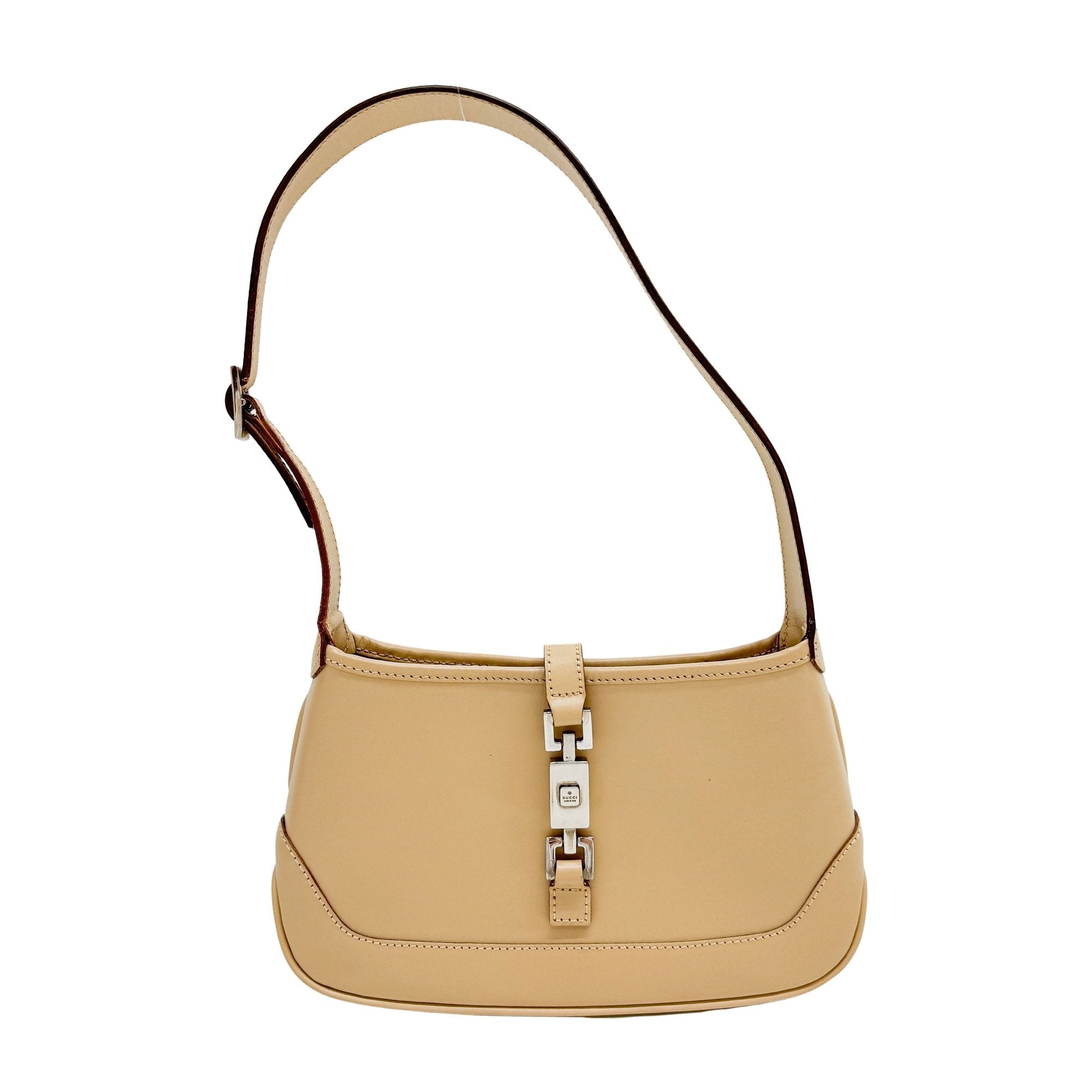 Mini Jackie Brown Leather Handbag