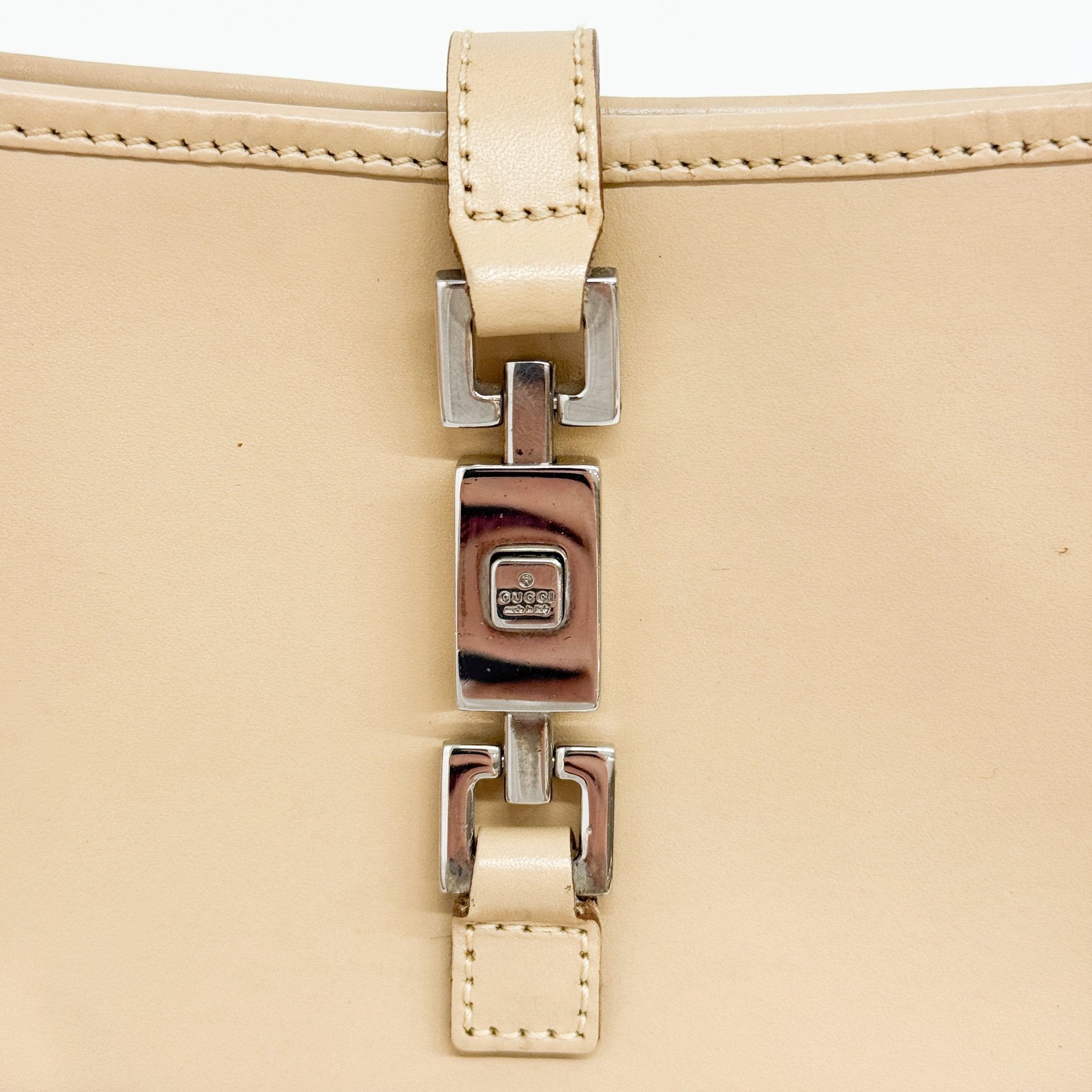 Mini Jackie Brown Leather Handbag