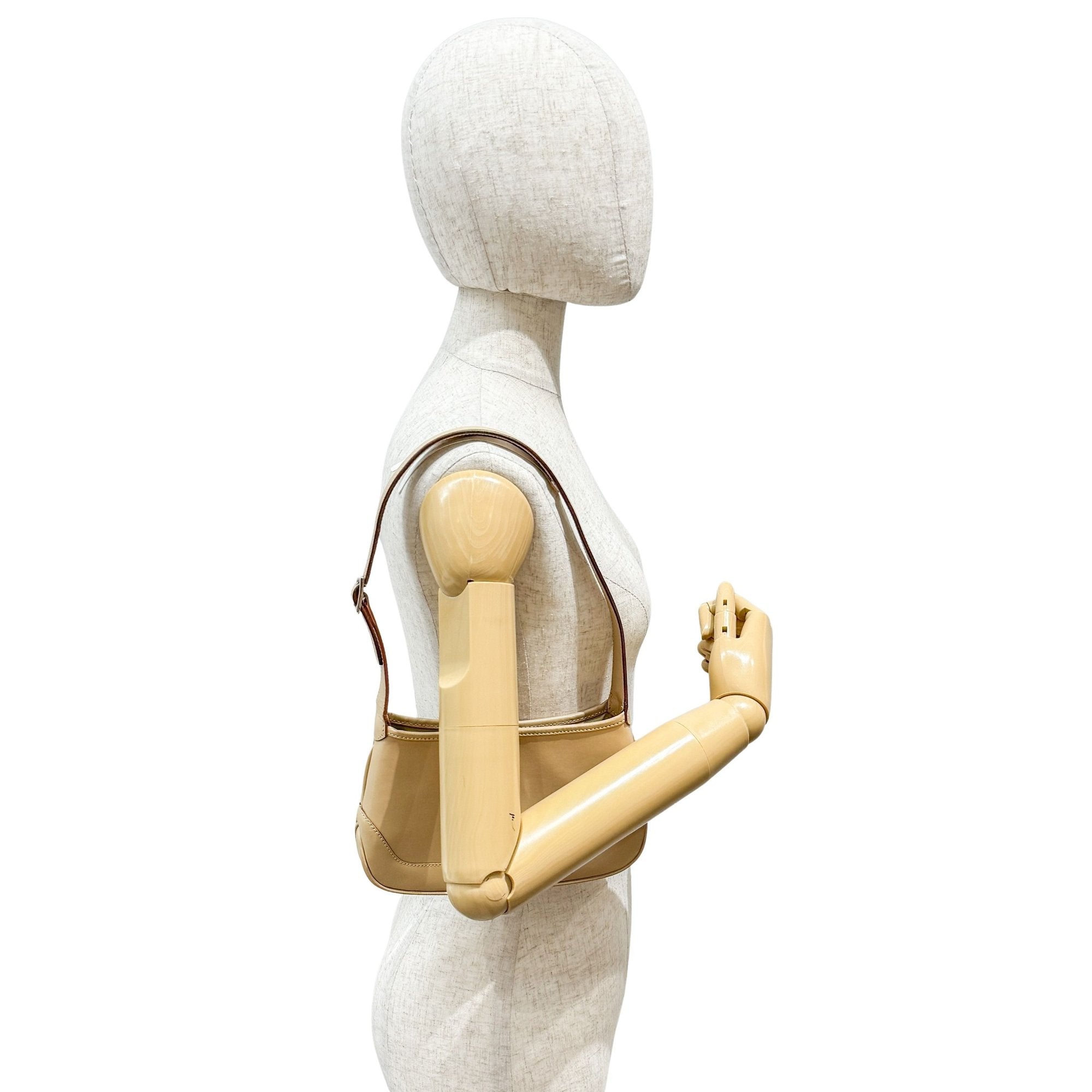 Mini Jackie Brown Leather Handbag