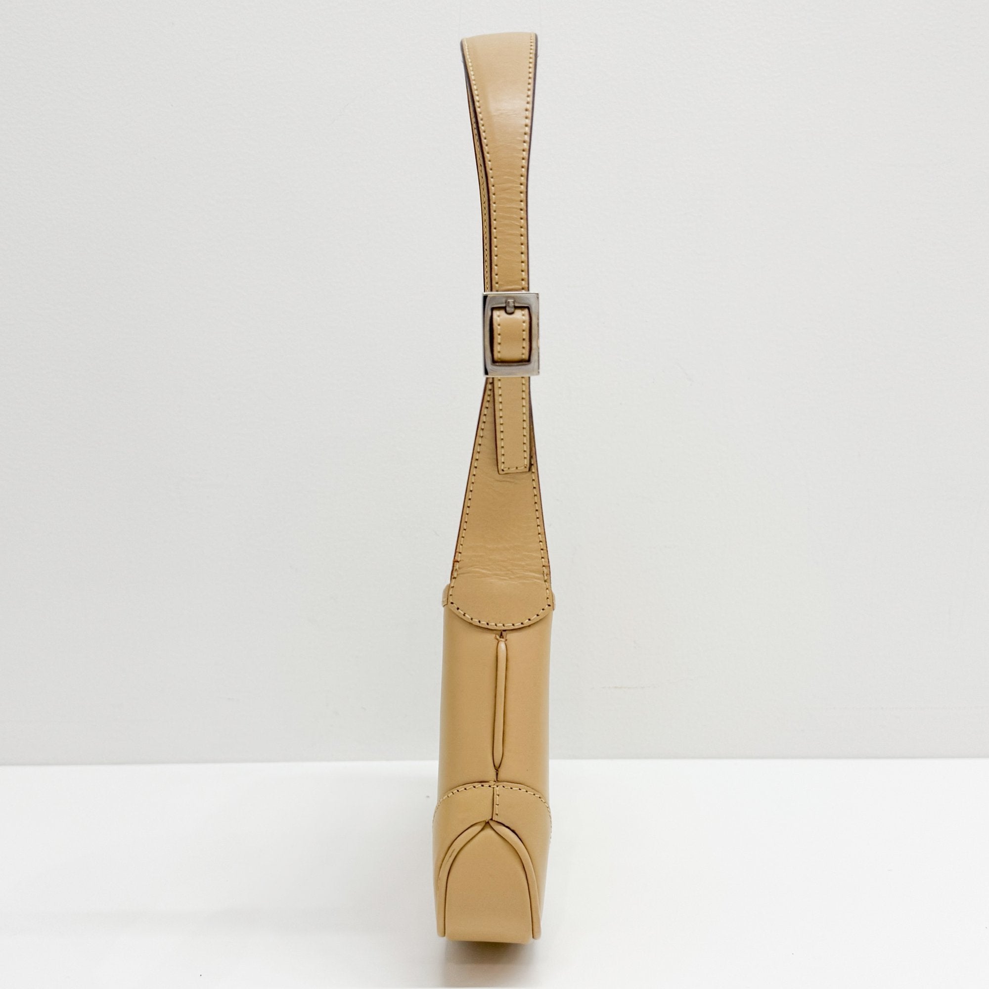 Mini Jackie Brown Leather Handbag