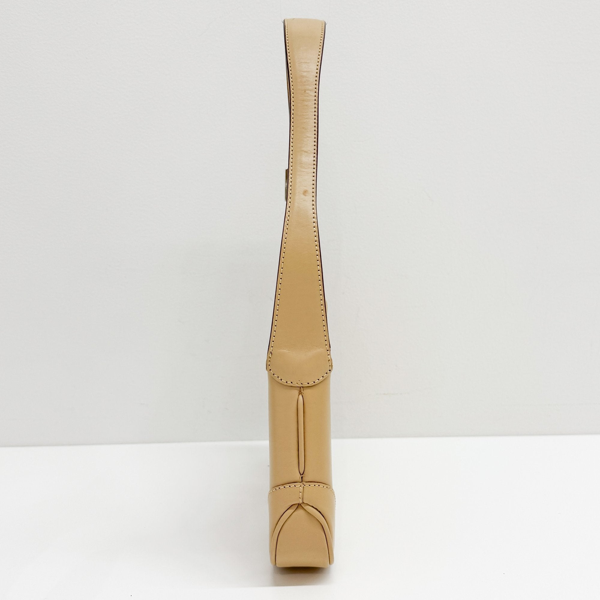 Mini Jackie Brown Leather Handbag