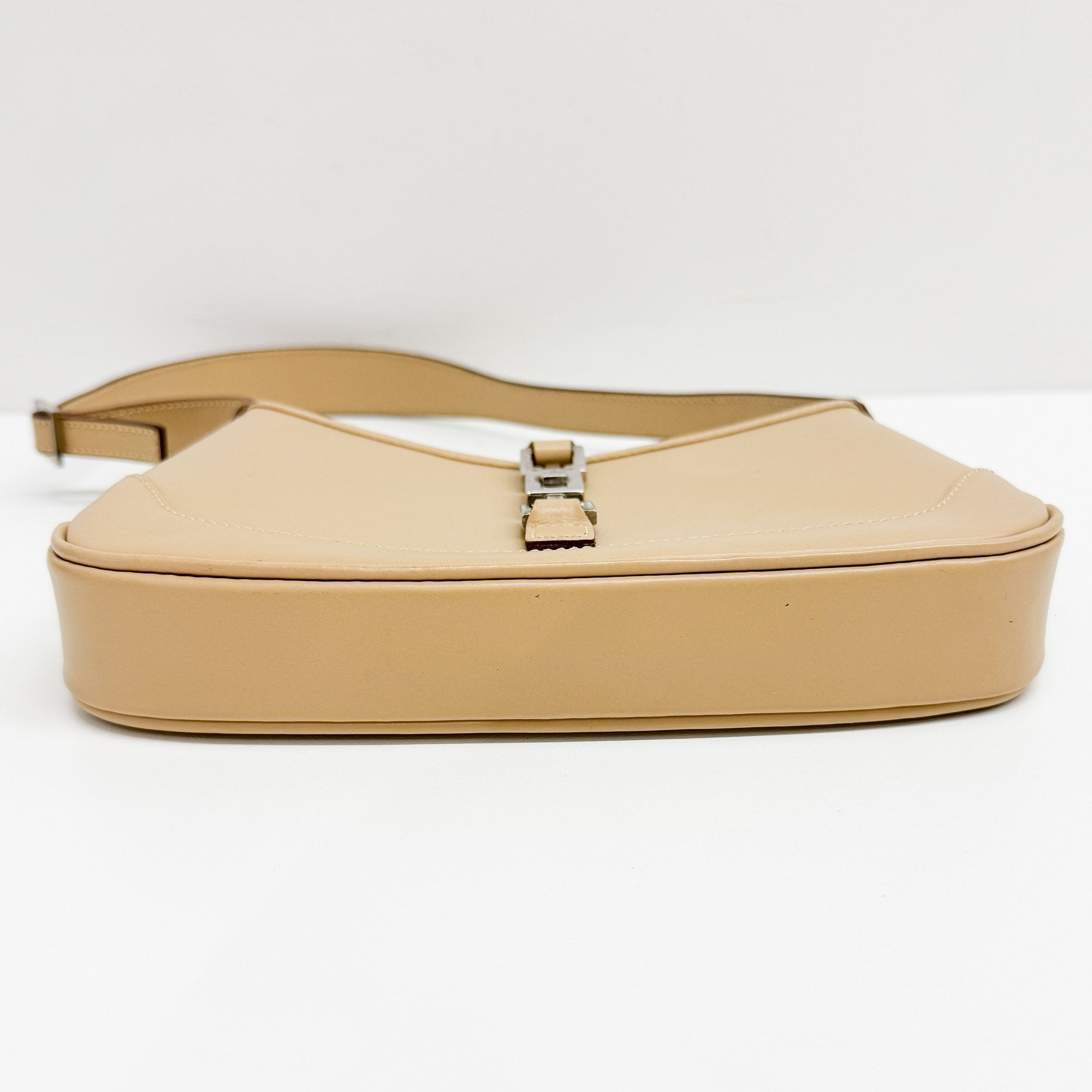 Mini Jackie Brown Leather Handbag