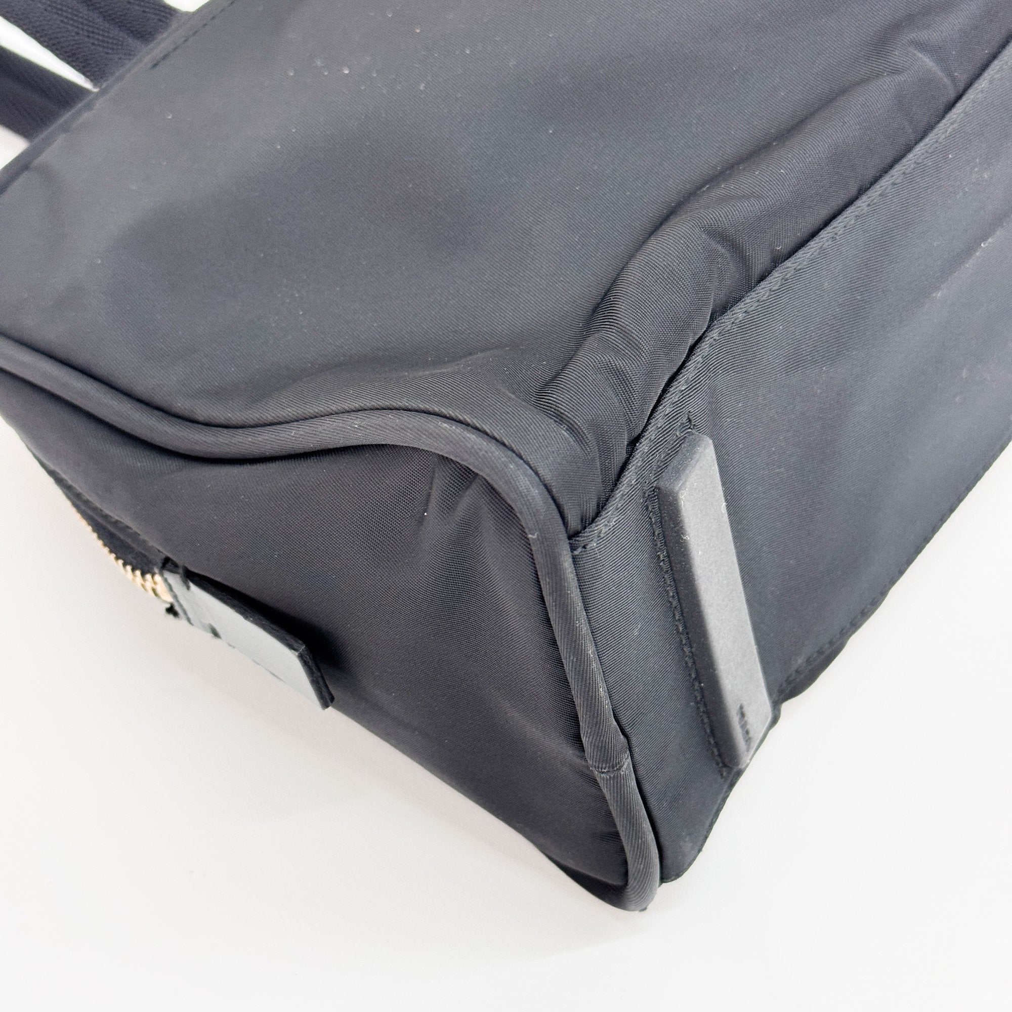 Black Nylon Shoulder Bag