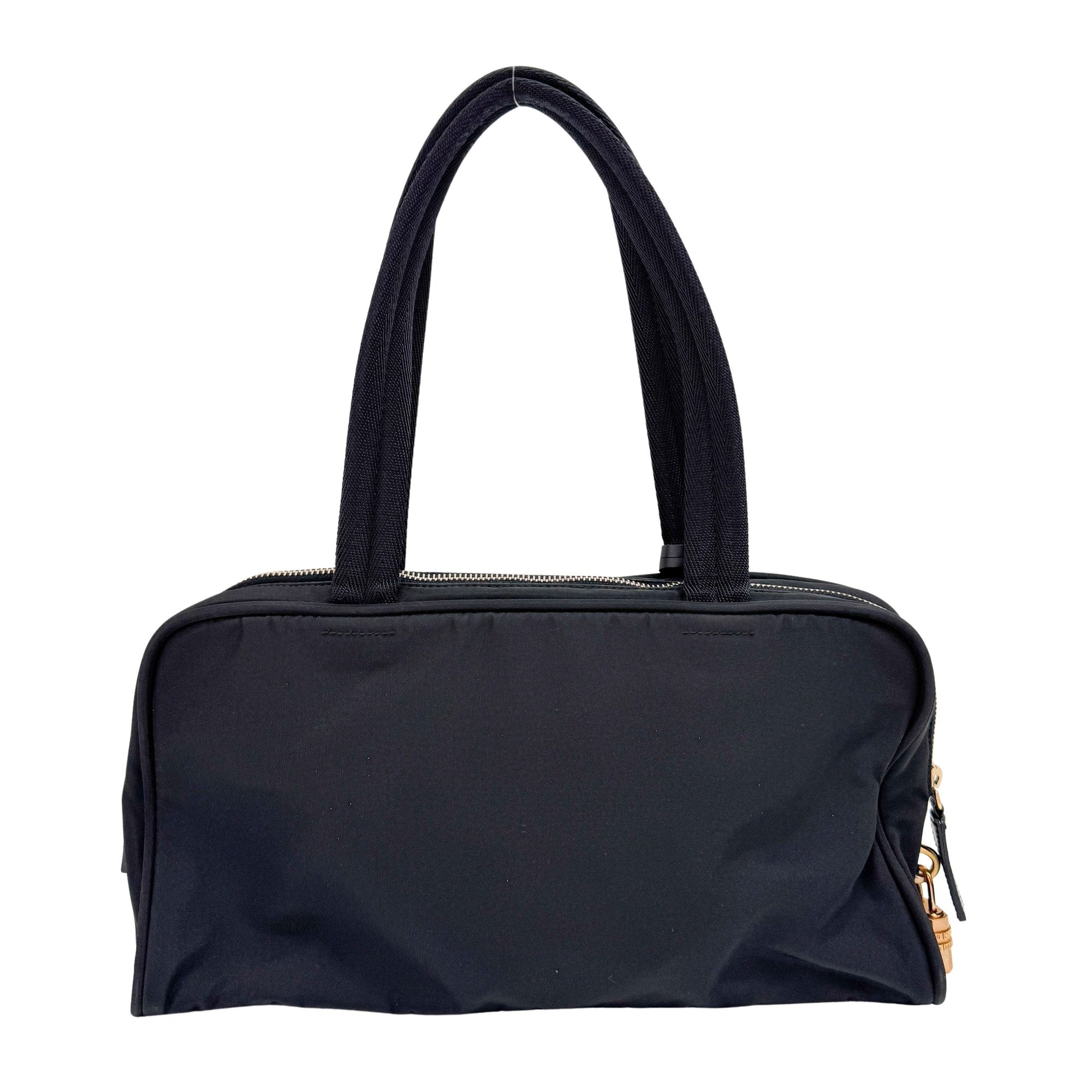 Black Nylon Shoulder Bag
