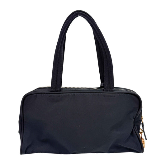 Black Nylon Shoulder Bag
