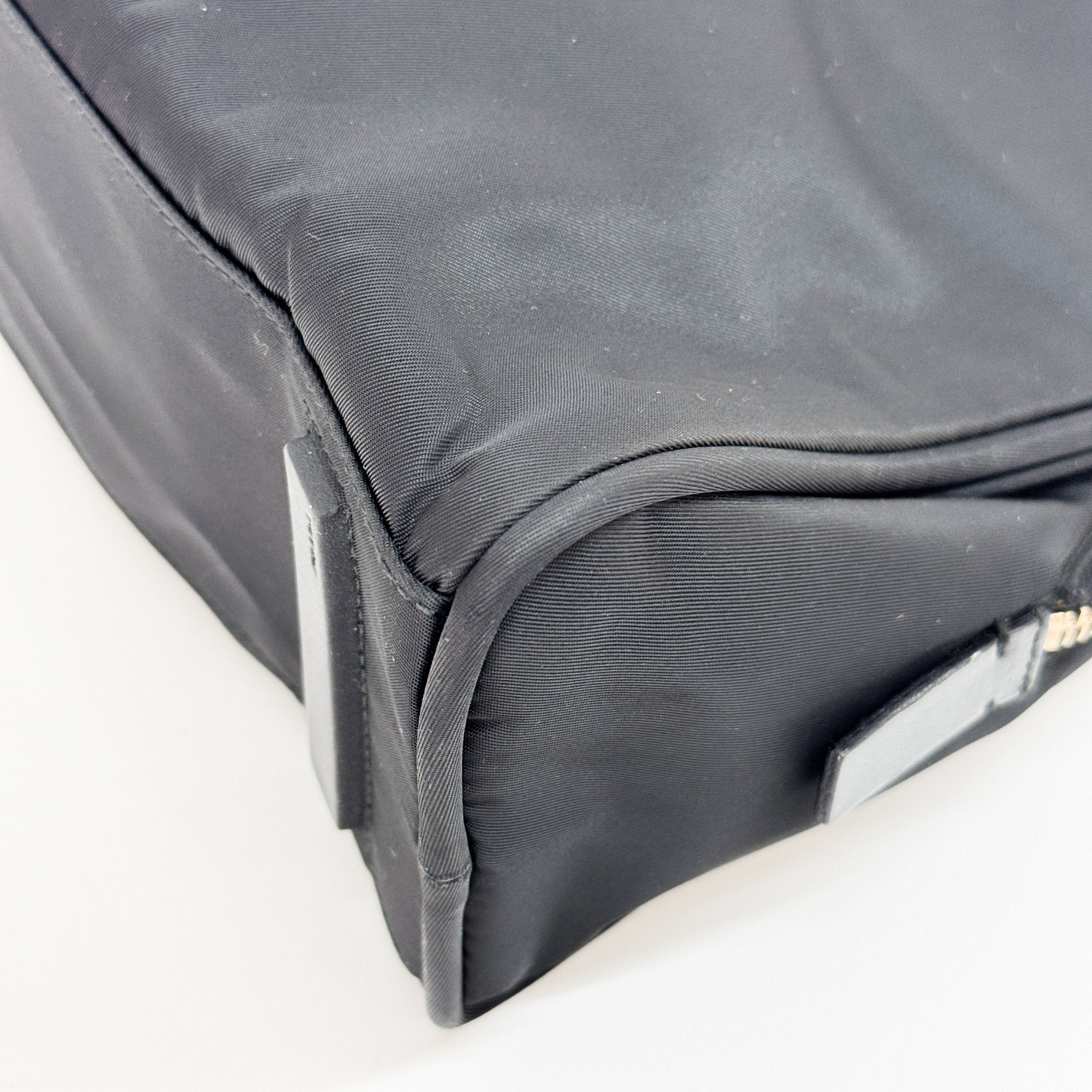 Black Nylon Shoulder Bag