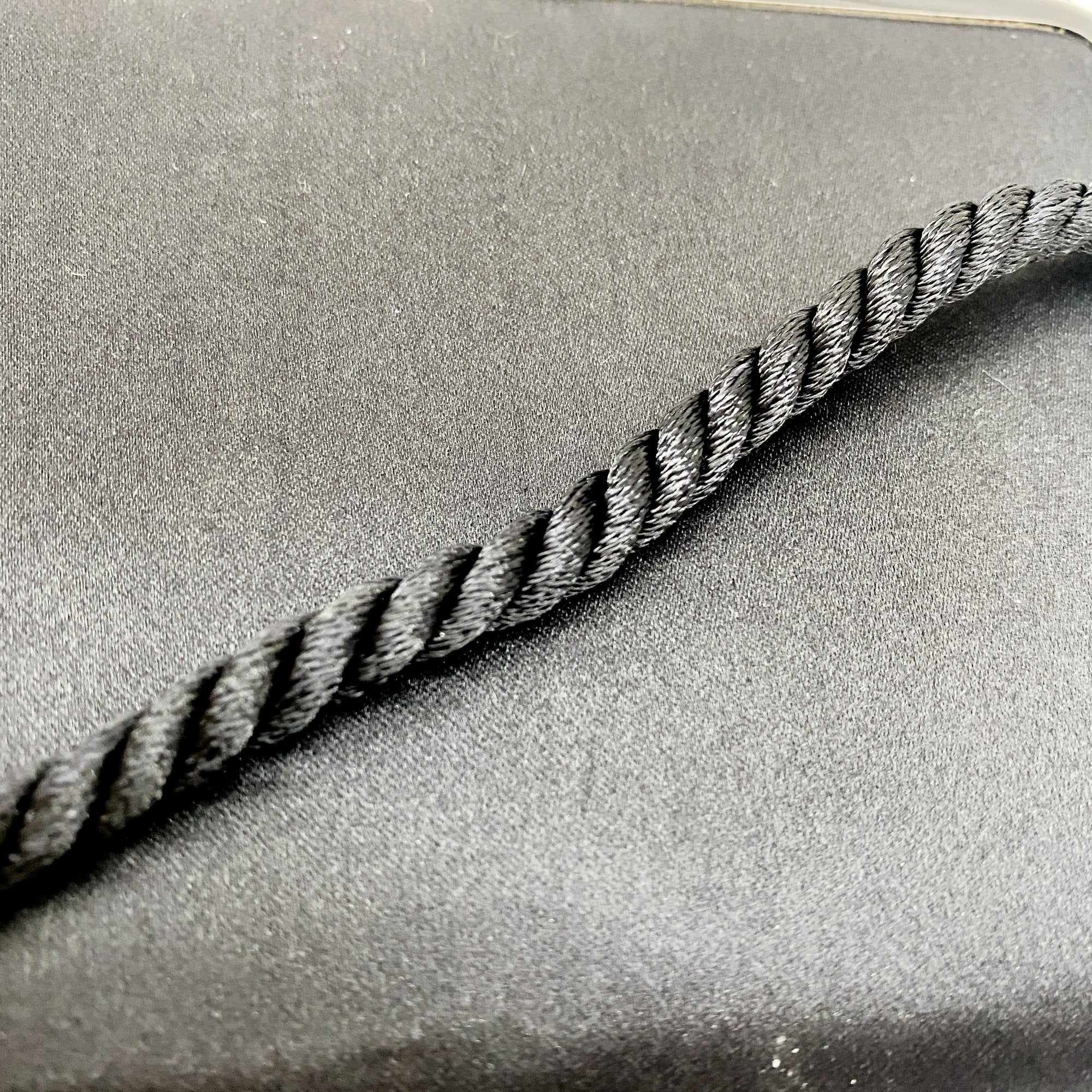 Black Satin Crossbody Bag