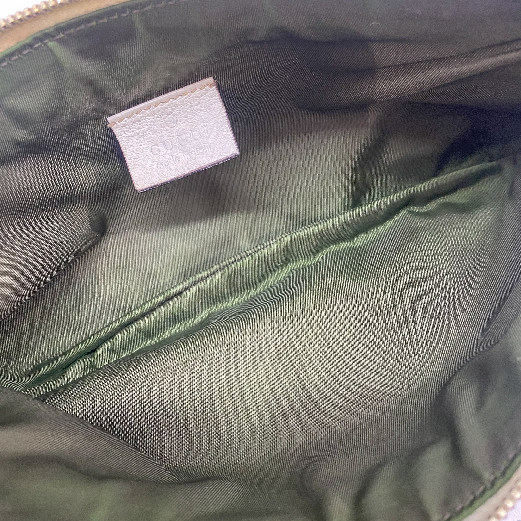 GG Brown Canvas Pochette Shoulder Bag