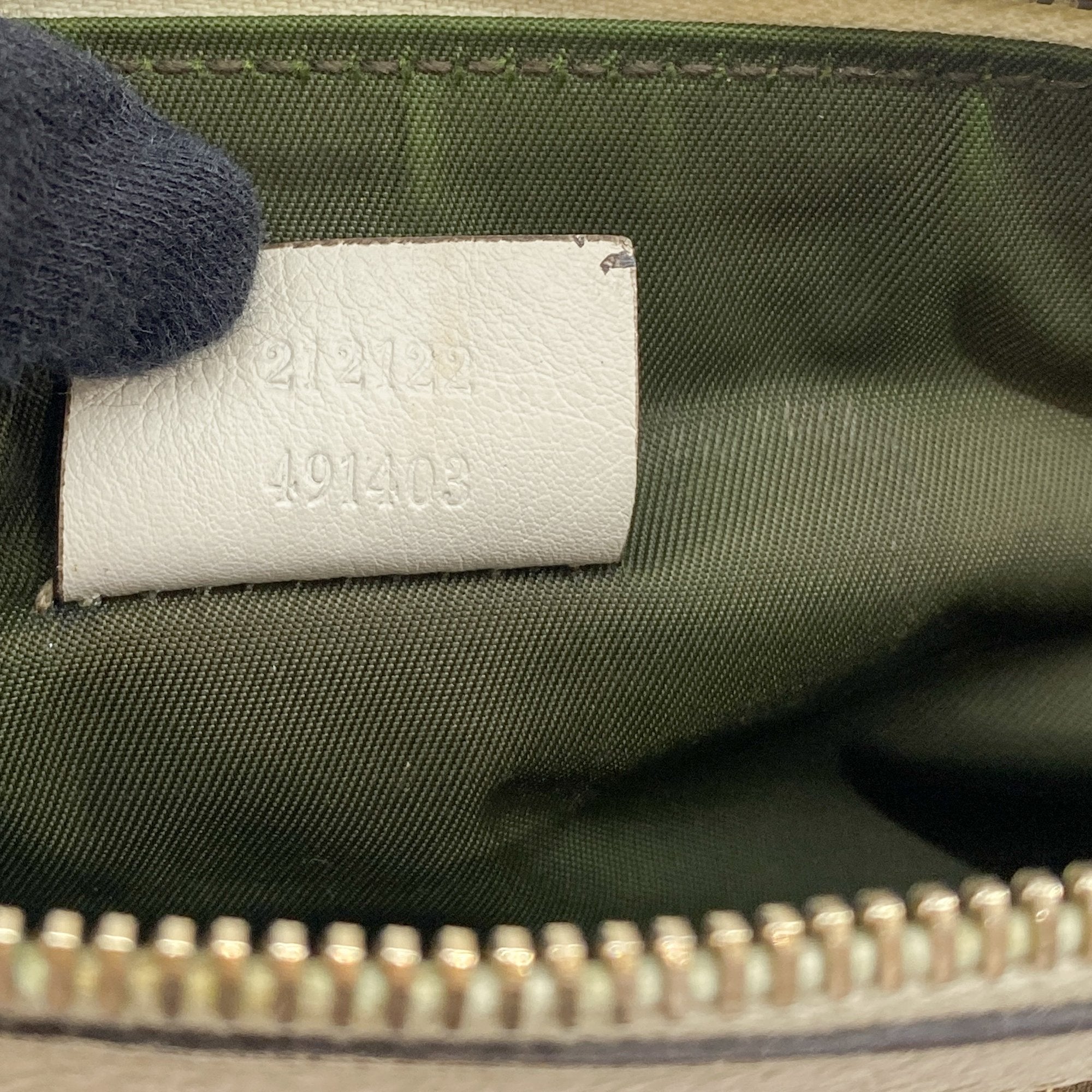 GG Brown Canvas Pochette Shoulder Bag