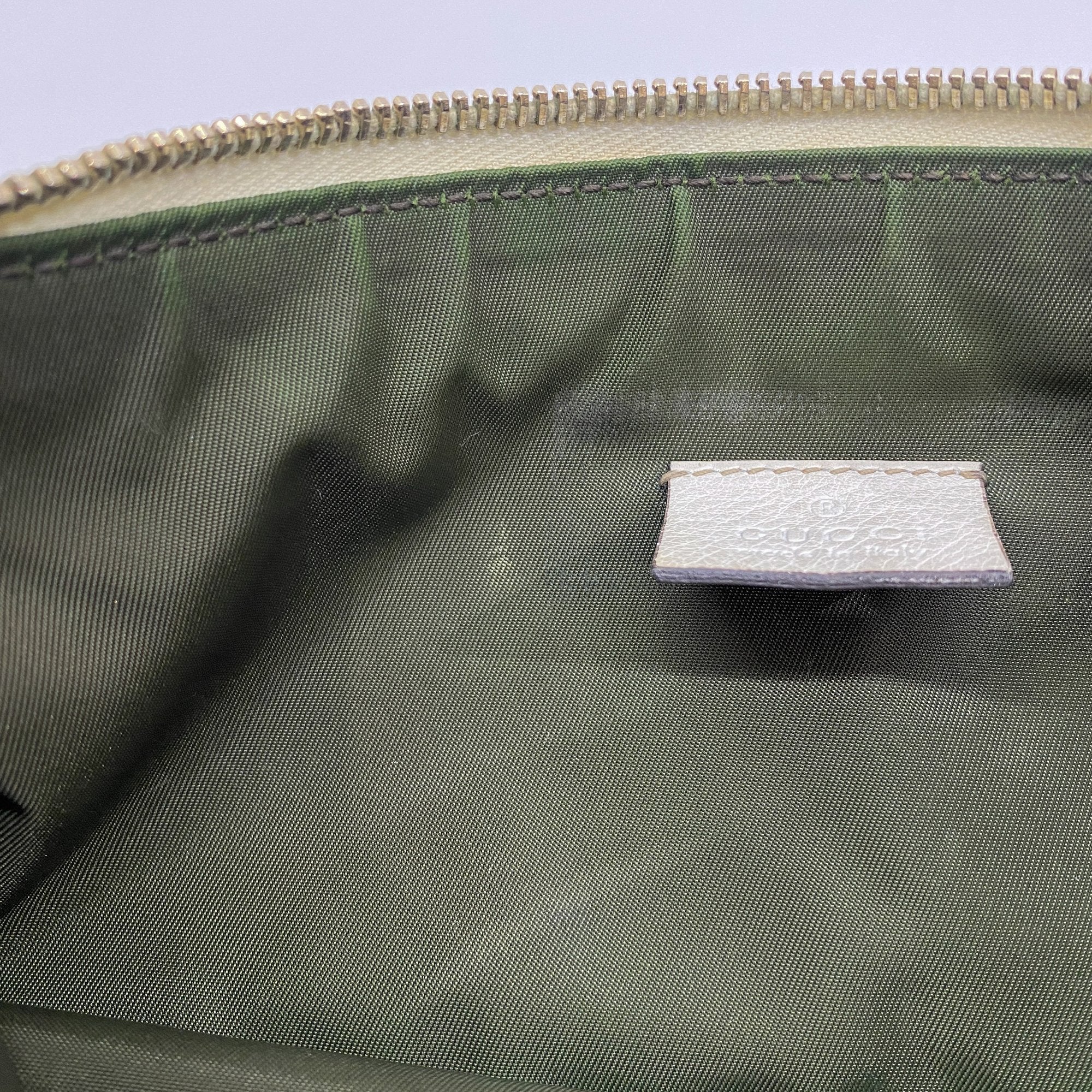 GG Brown Canvas Pochette Shoulder Bag