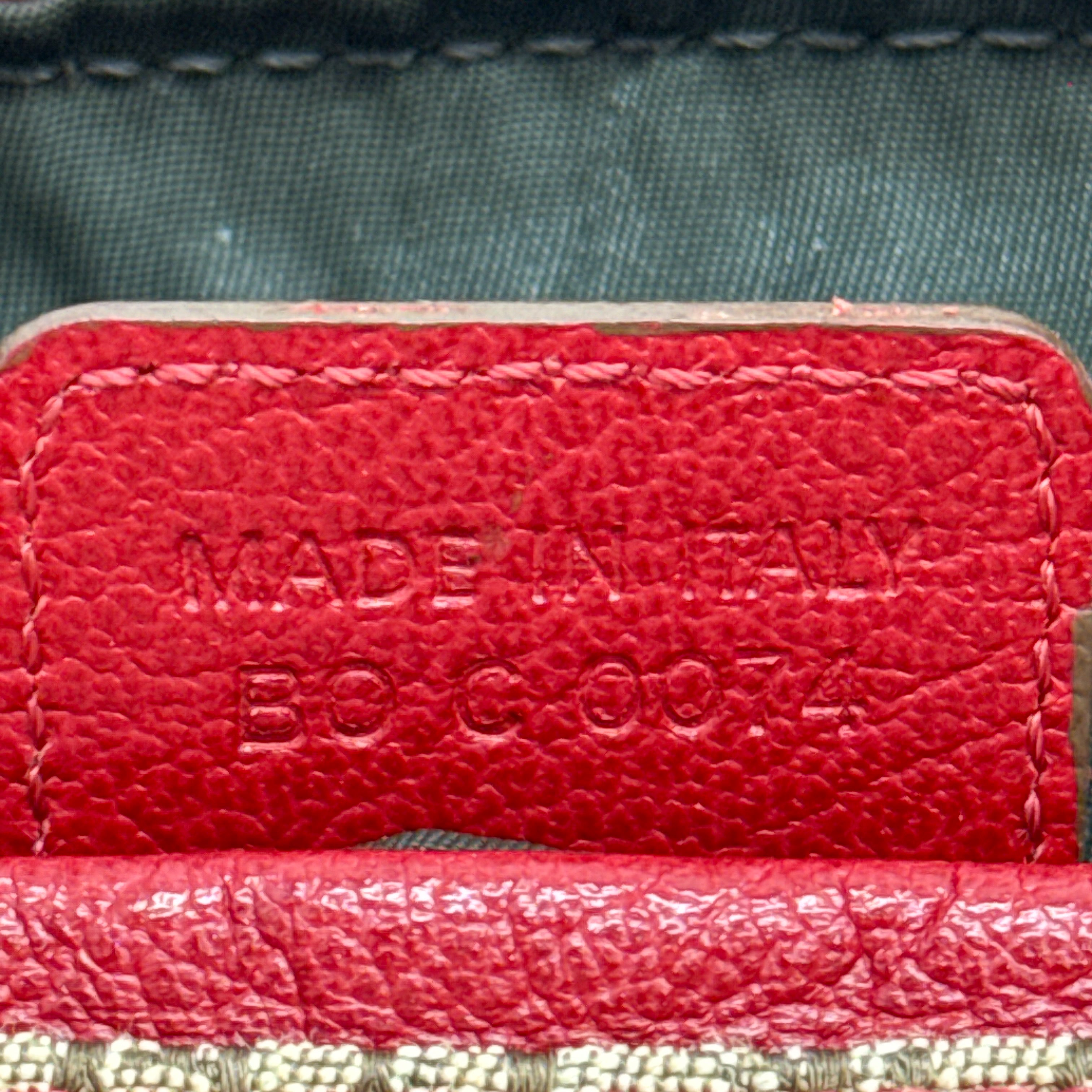 Trotter Brown Canvas Hand Bag