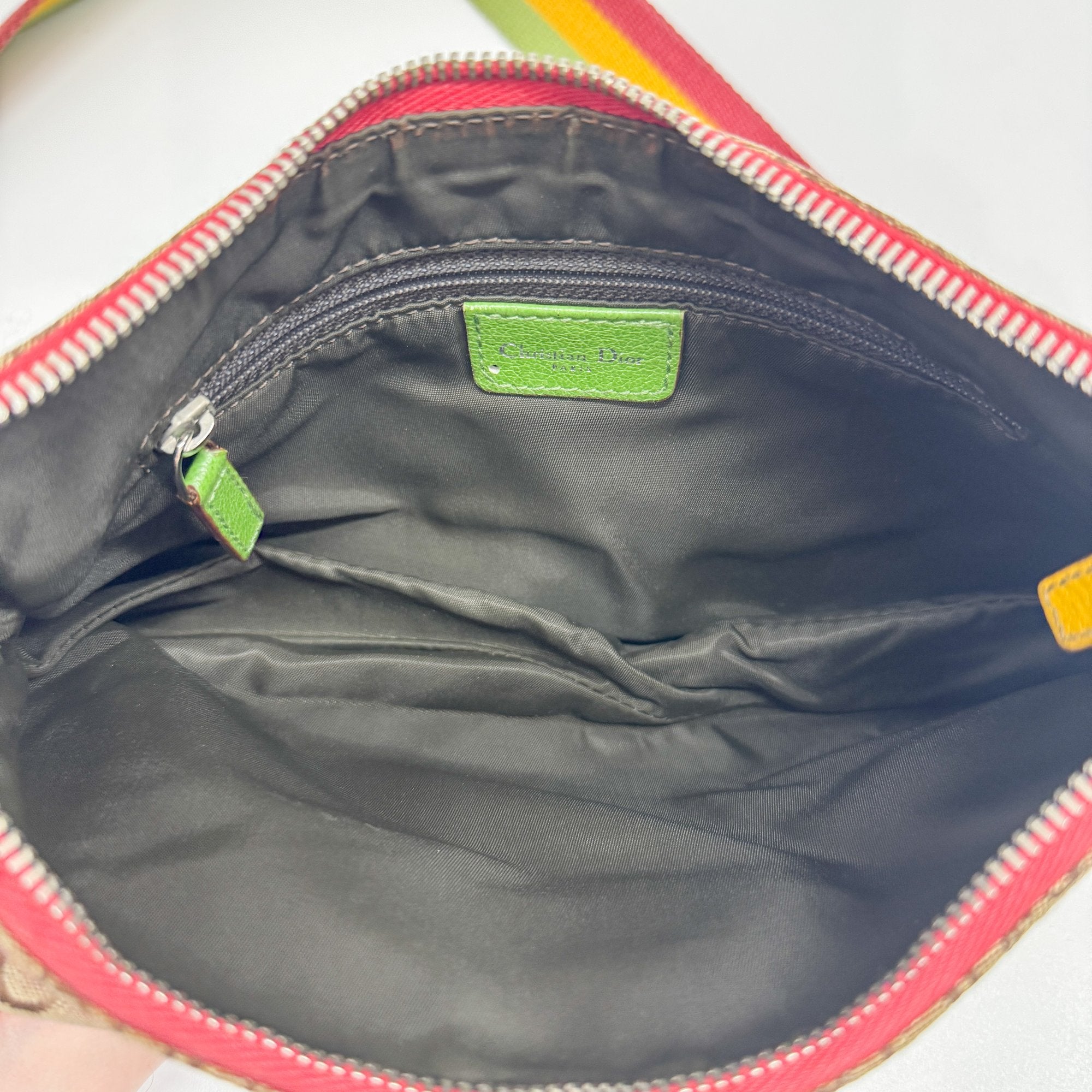 Trotter Multi-color Canvas Shoulder Bag