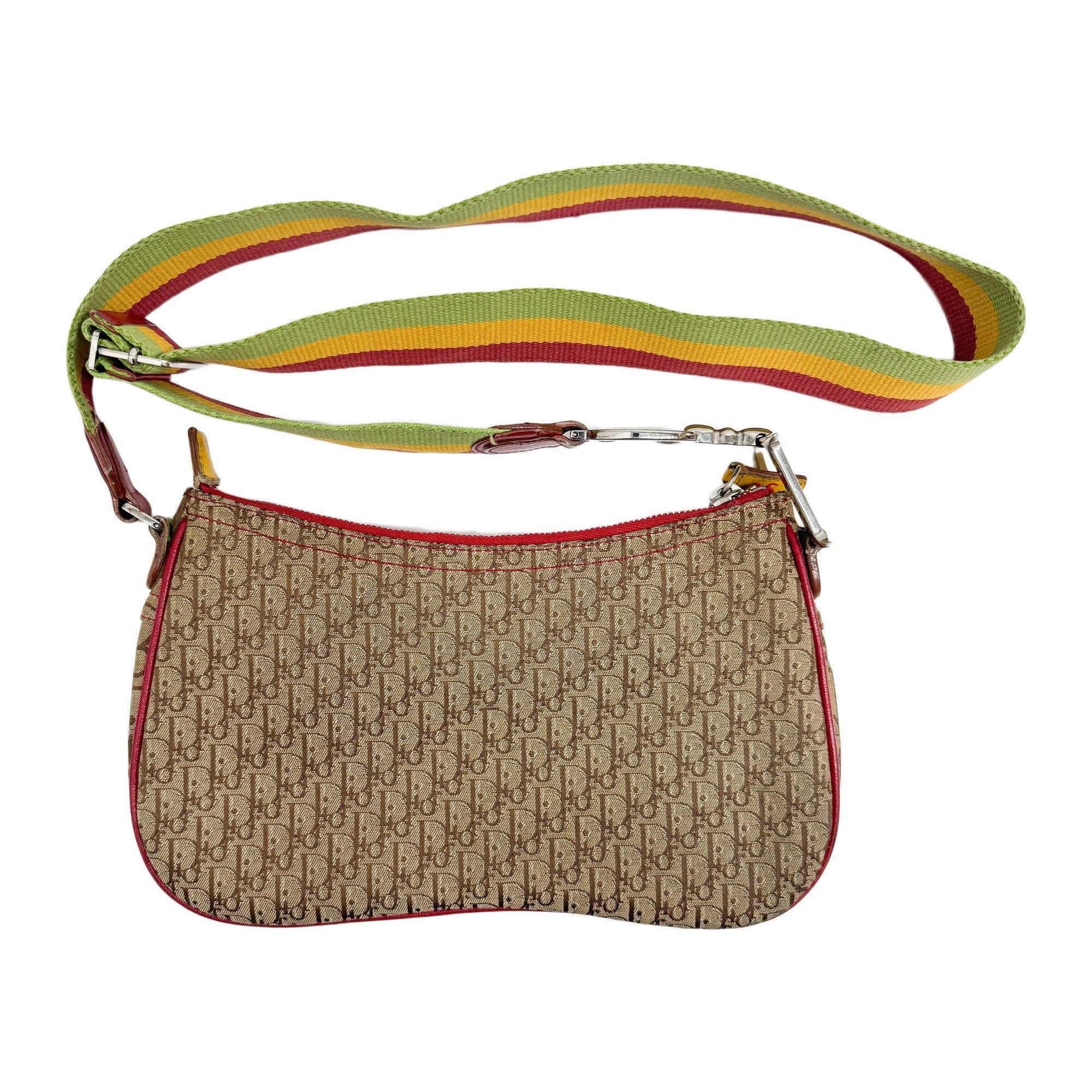 Trotter Multi-color Canvas Shoulder Bag