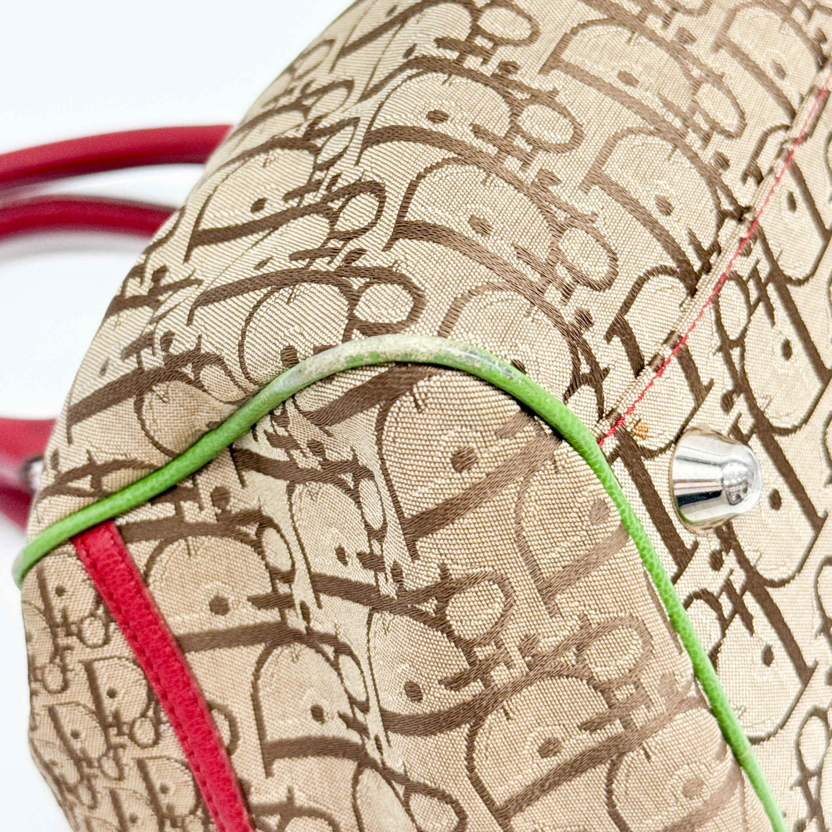 Rasta Trotter Brown Canvas Handbag