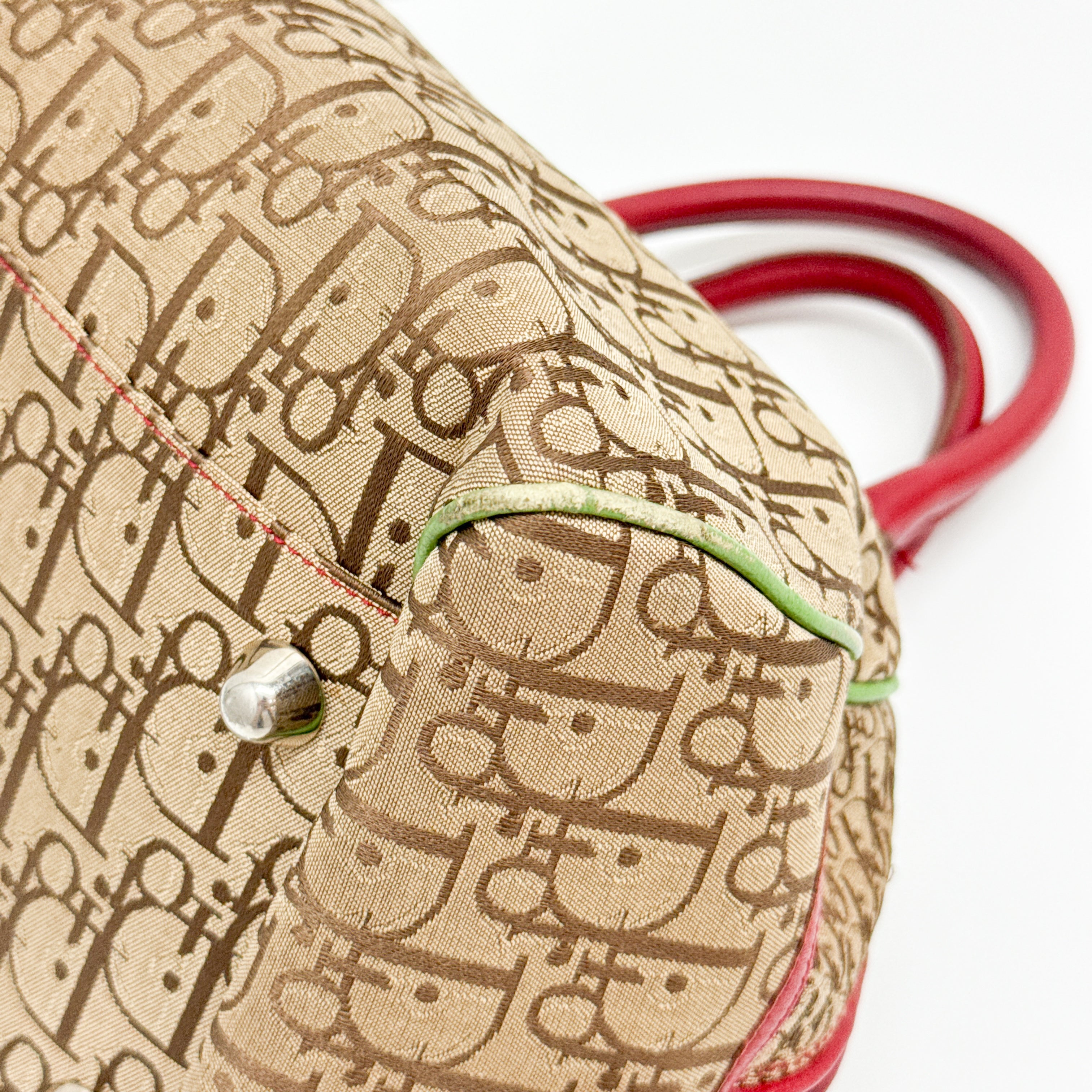 Rasta Trotter Brown Canvas Handbag