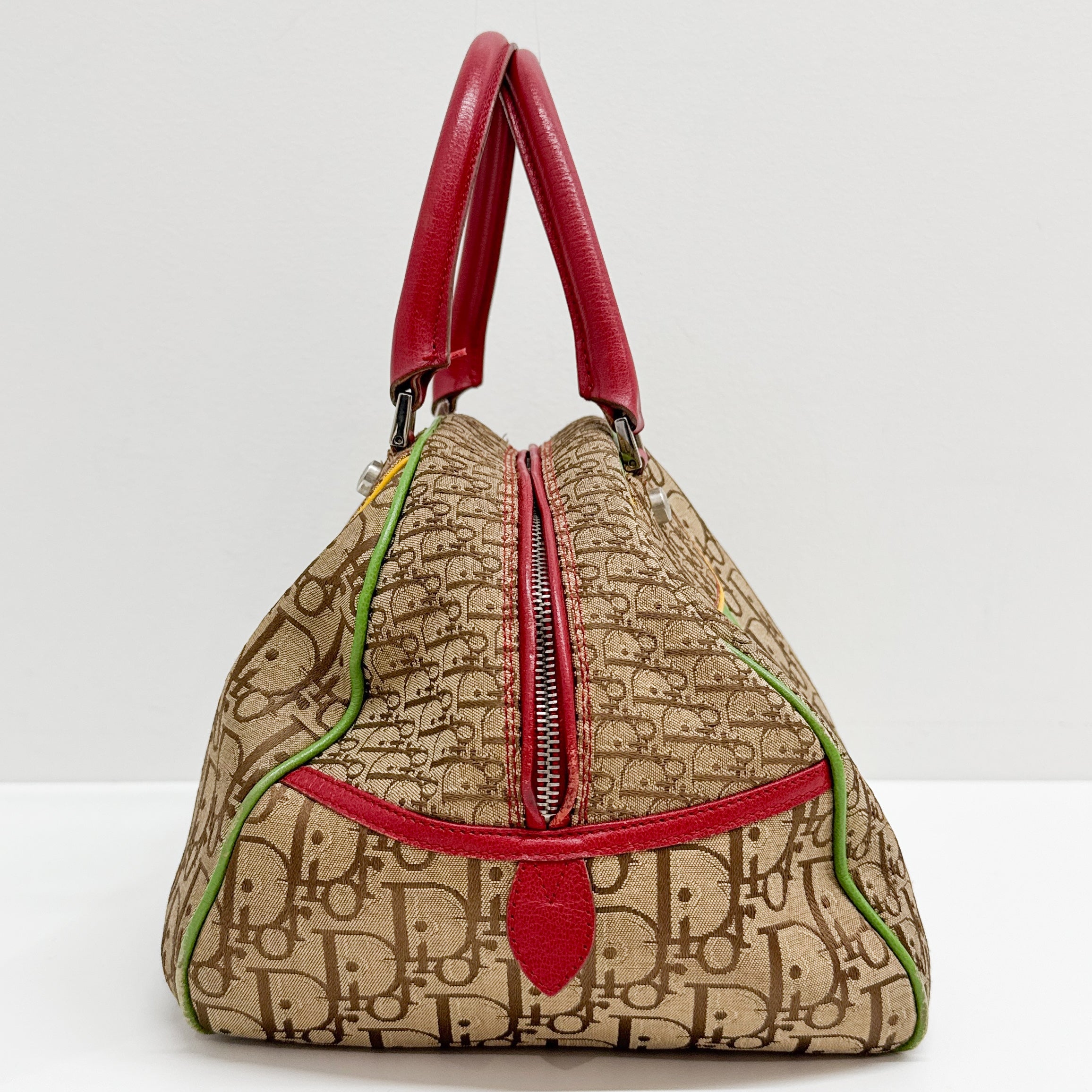 Rasta Trotter Brown Canvas Handbag