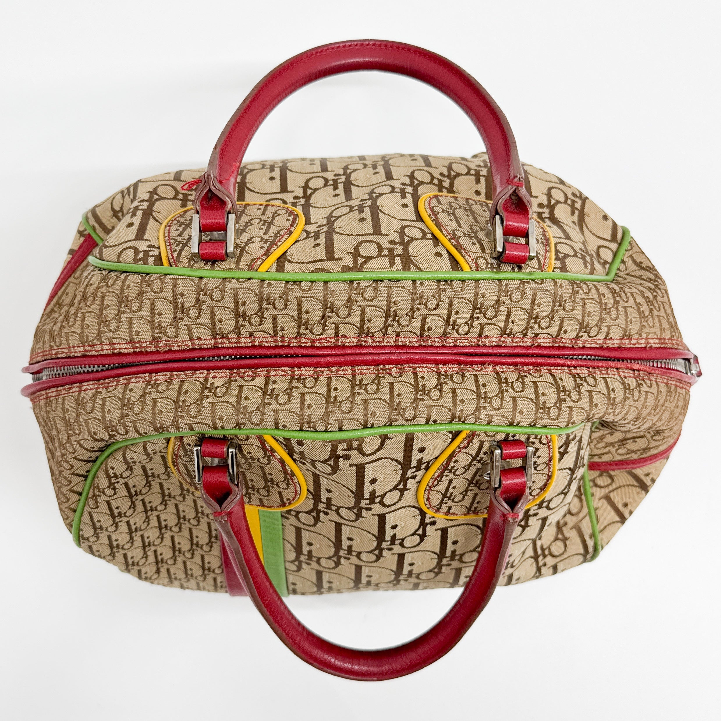 Rasta Trotter Brown Canvas Handbag