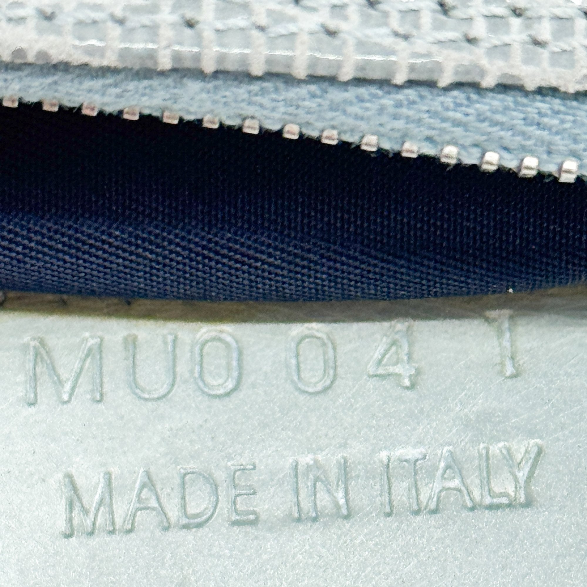 Saddle Blue Snake Print Leather Shoulder Bag