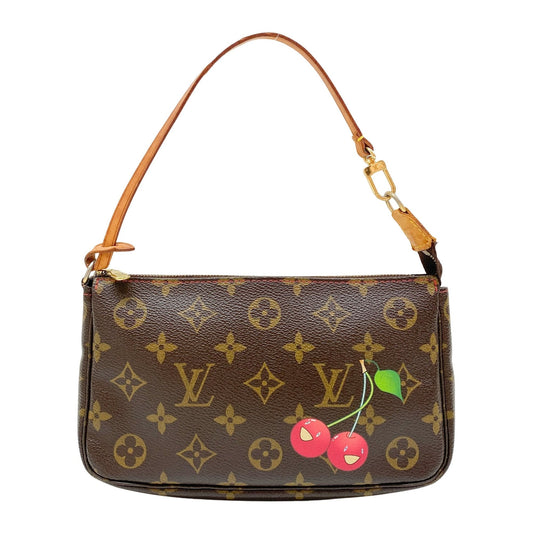 LV x Takashi Murakami Monogram Cherry Pochette Accessoire