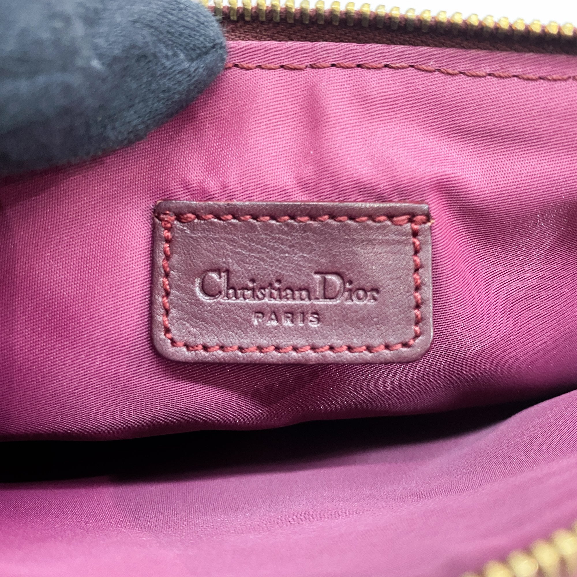 Saddle Red Trotter Canvas Shoulder Bag