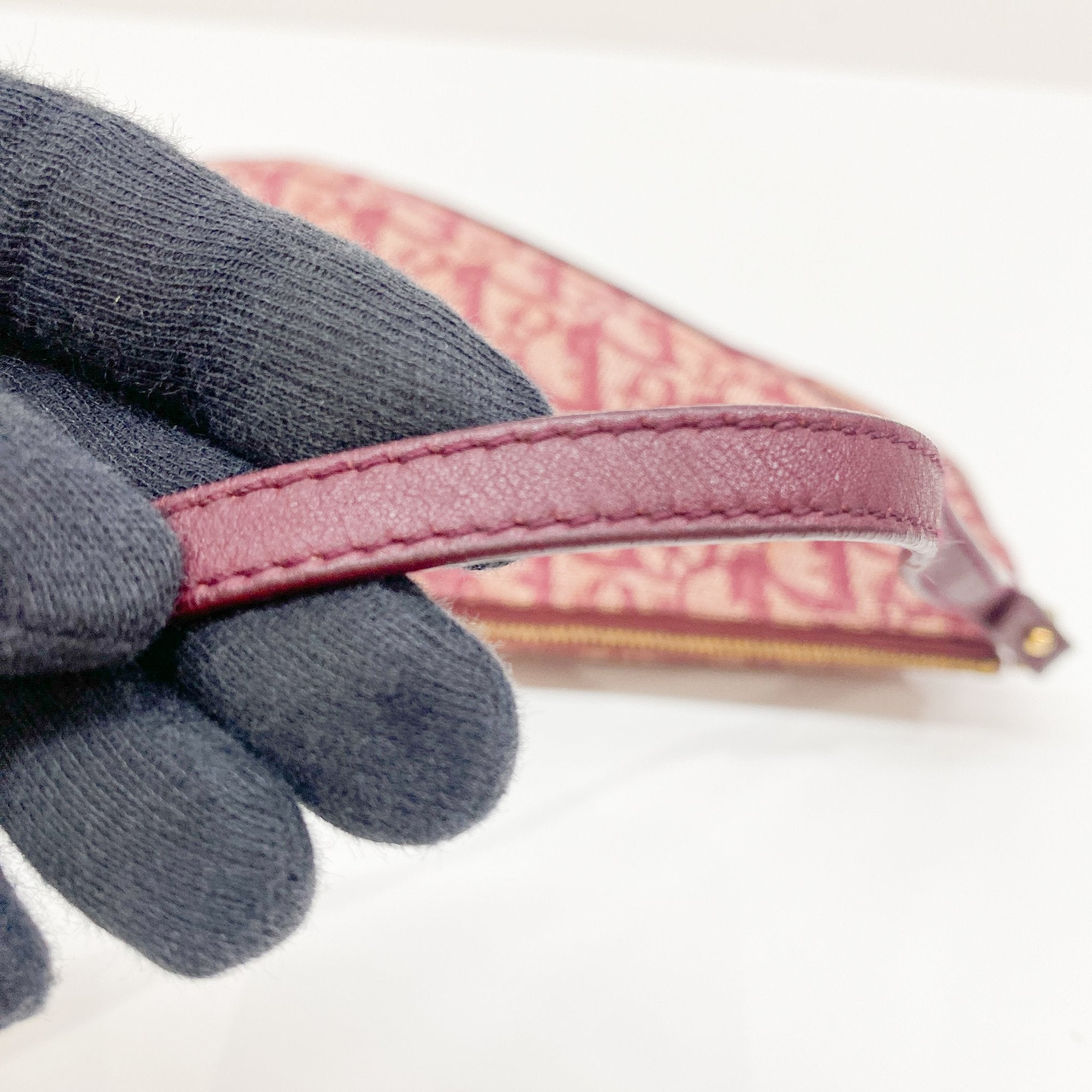 Saddle Red Trotter Canvas Shoulder Bag