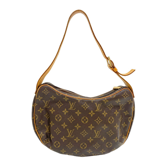 Monogram Brown Coated Canvas Shoulder Bag