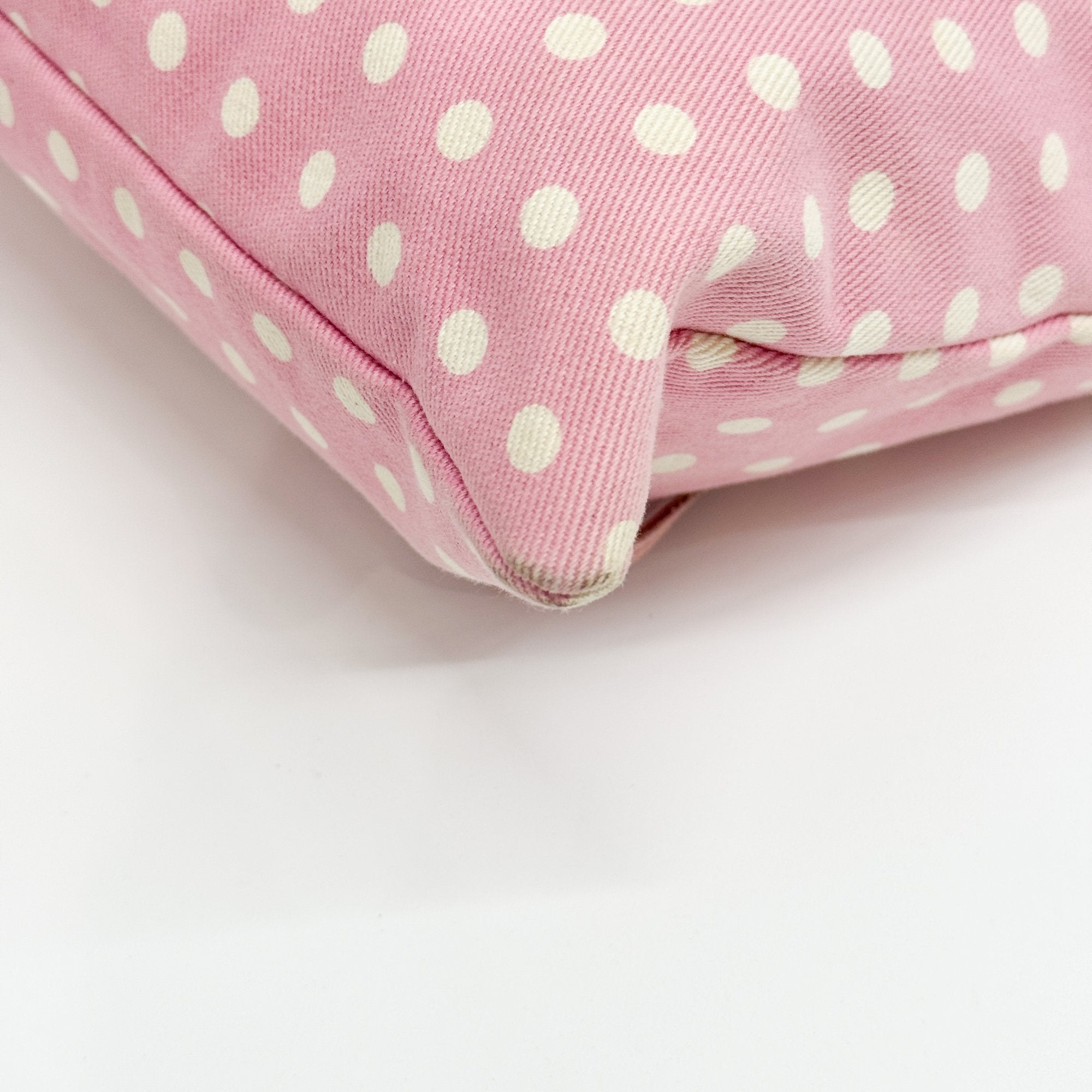 Pink Canvas Tote Bag