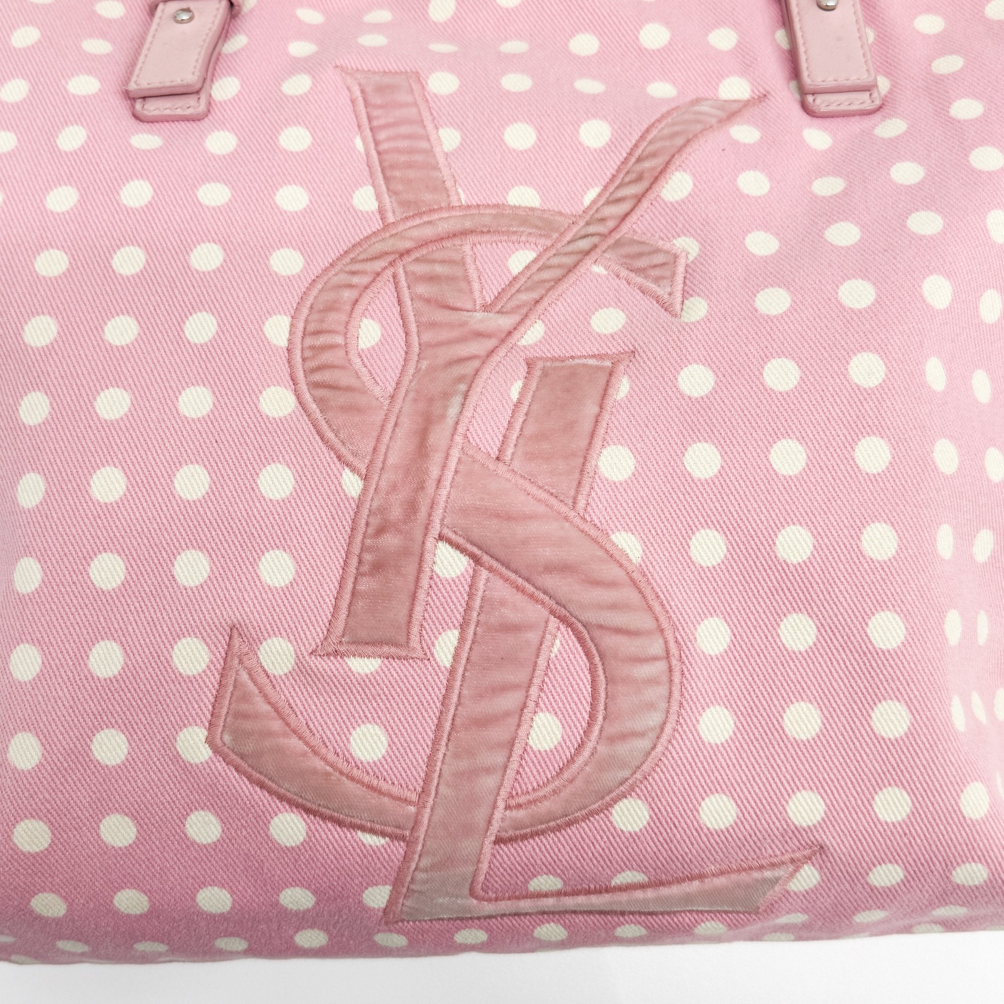Pink Canvas Tote Bag